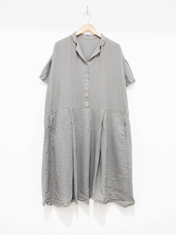 Namu Shop - Album di Famiglia Light Linen Dress - Stone Gray