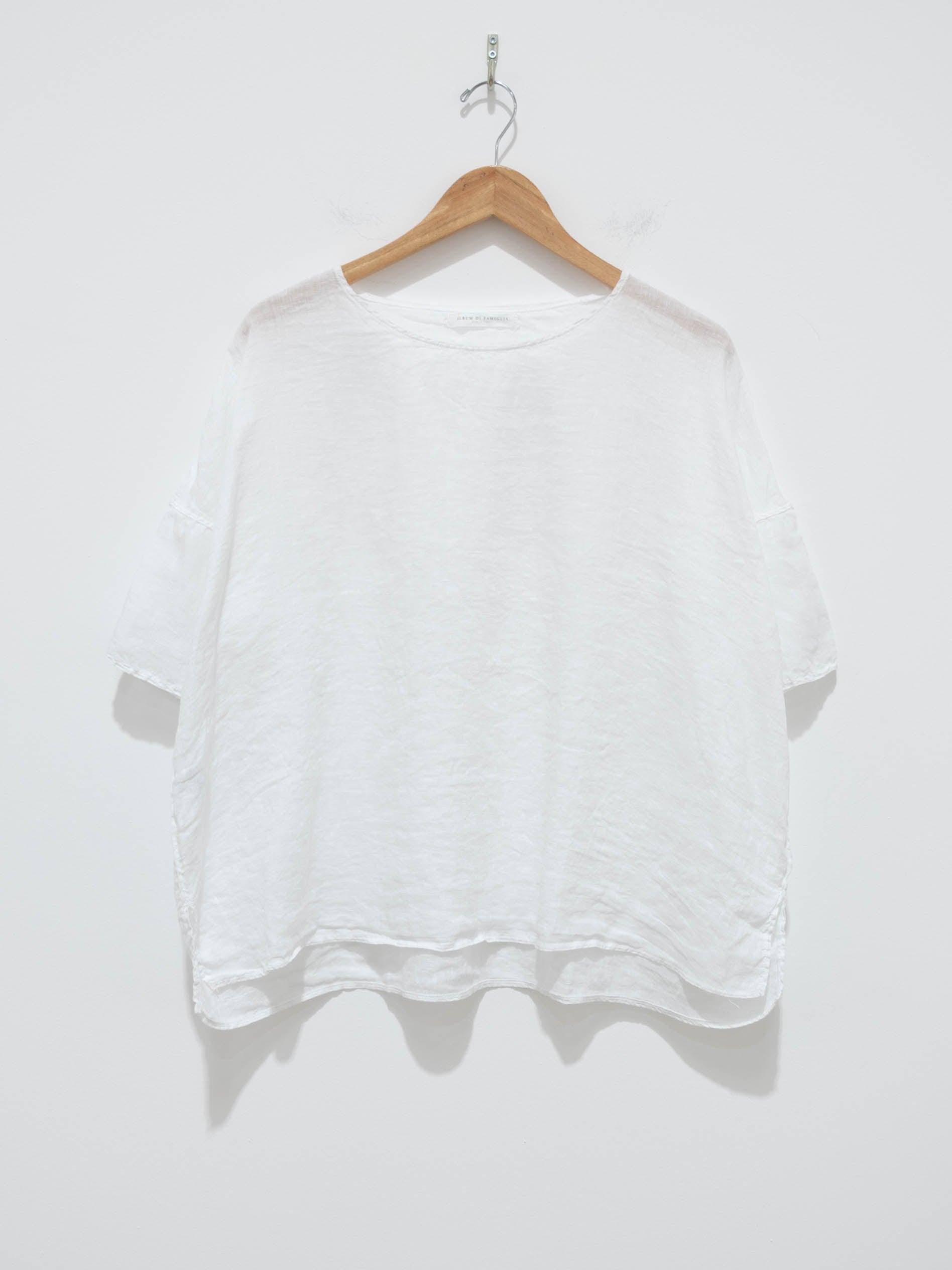 Namu Shop - Album di Famiglia Light Linen T-Shirt - White