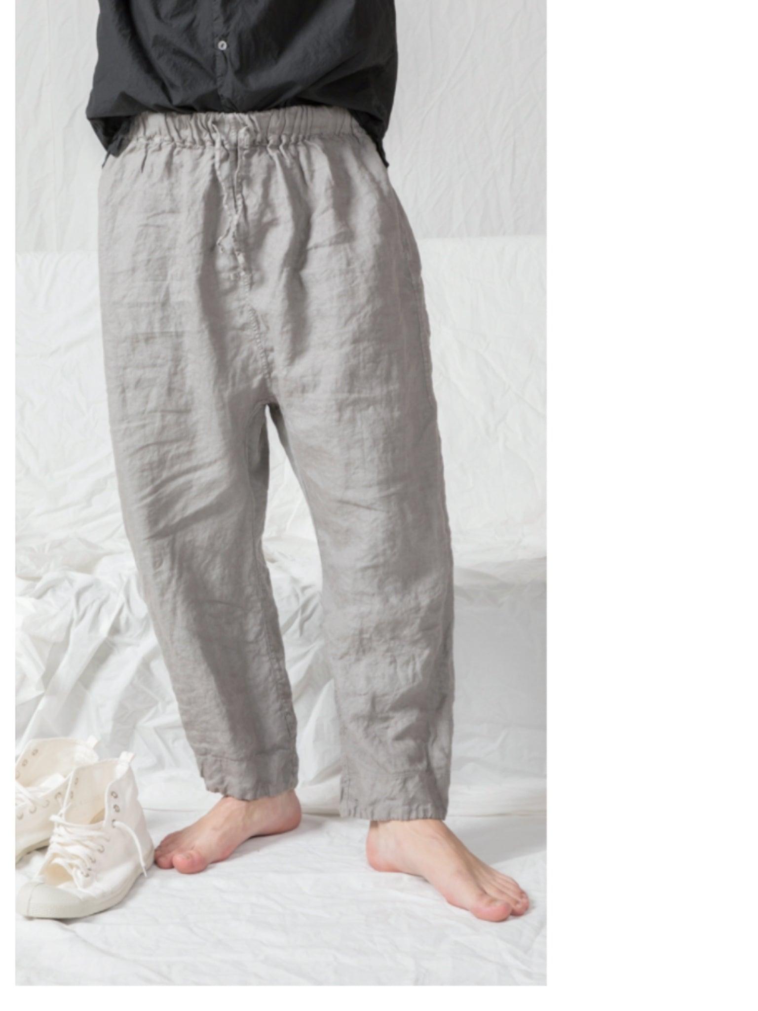 Namu Shop - Album di Famiglia Linen Braghe - Black