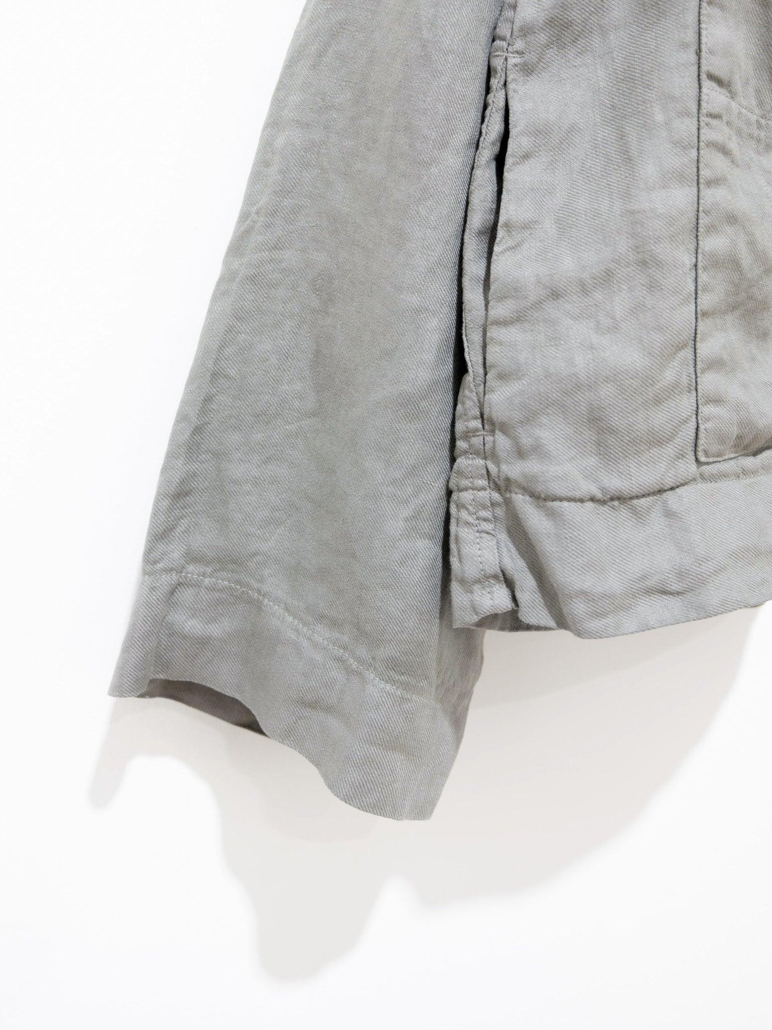 Namu Shop - Album di Famiglia Linen Loose Blazer - Stone Gray