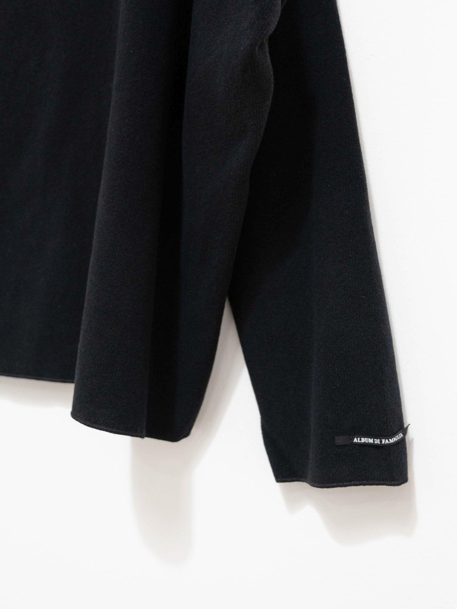 Namu Shop - Album Di Famiglia Maxi Pullover JP - Black