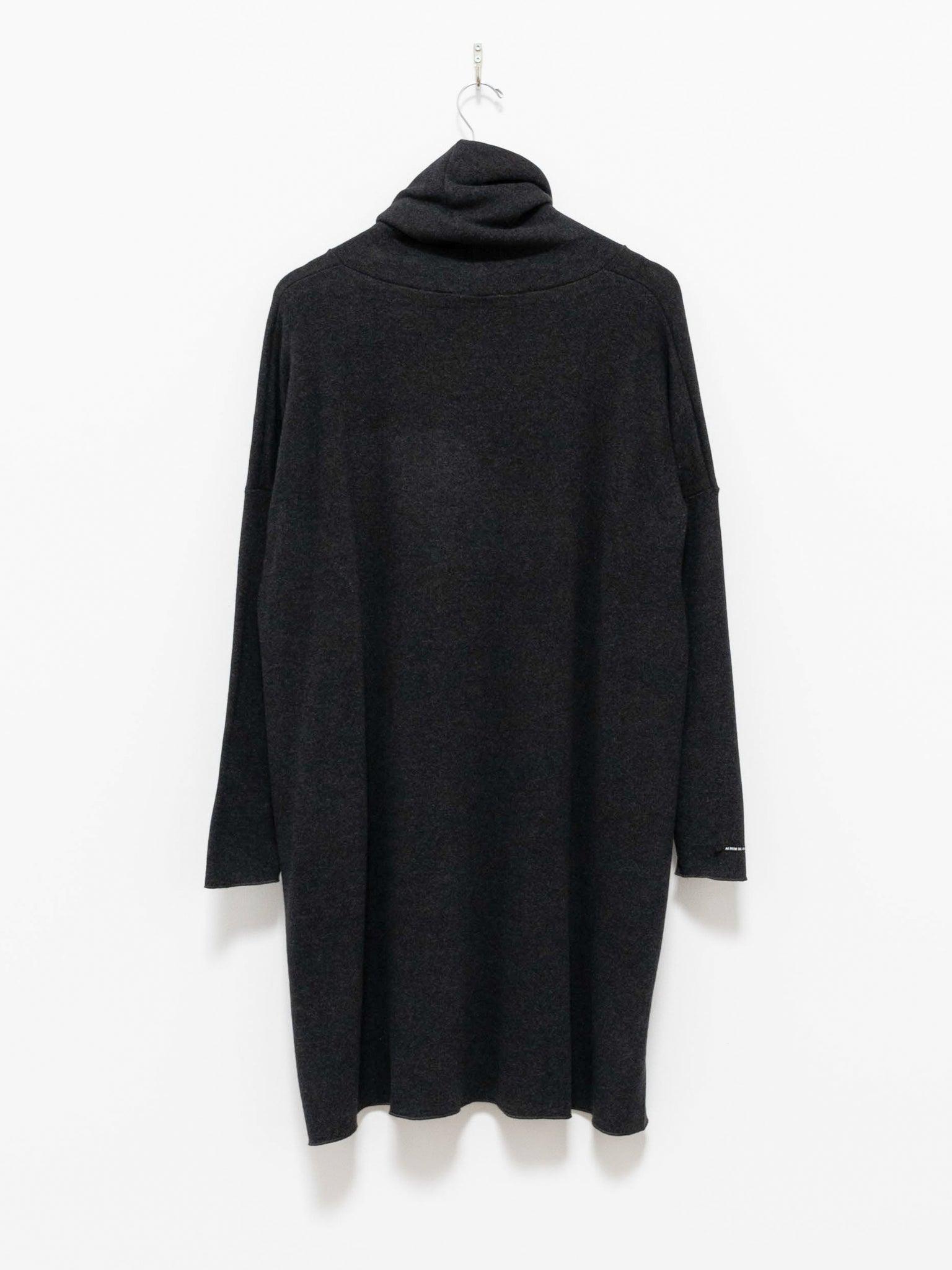 Namu Shop - Album Di Famiglia Oversized Turtleneck Dress JP - Almost Black