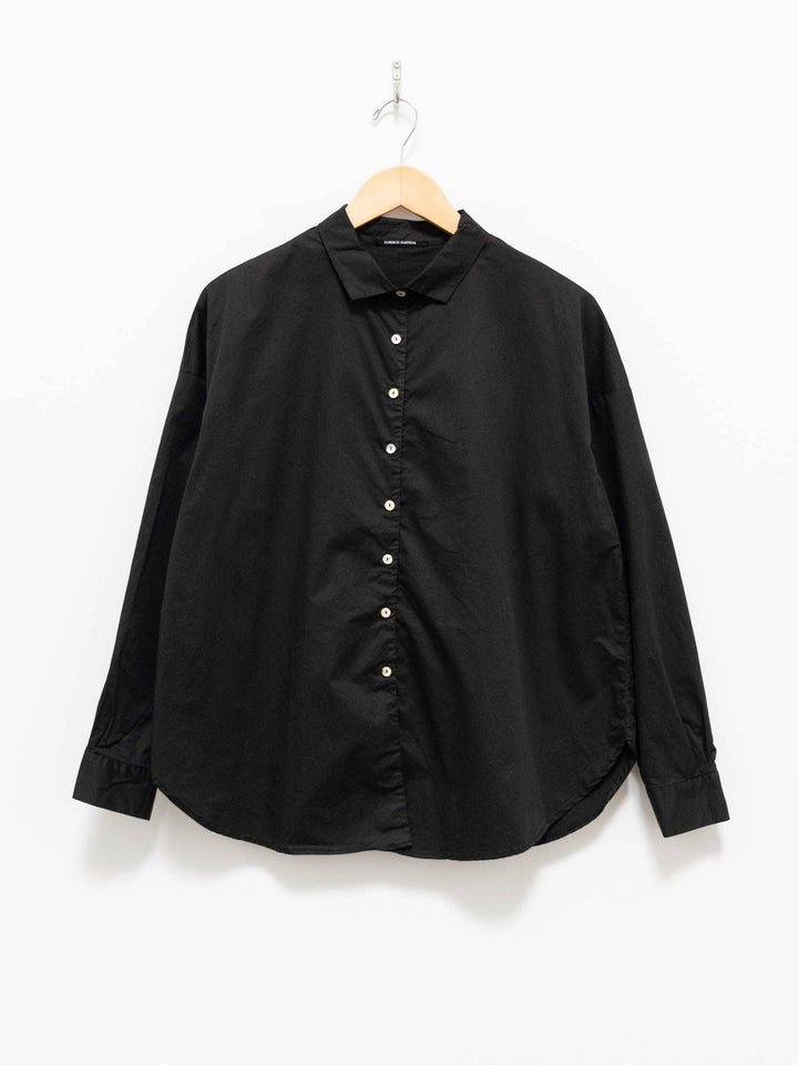 Namu Shop - Album Di Famiglia Short Collar Shirt TS - Black