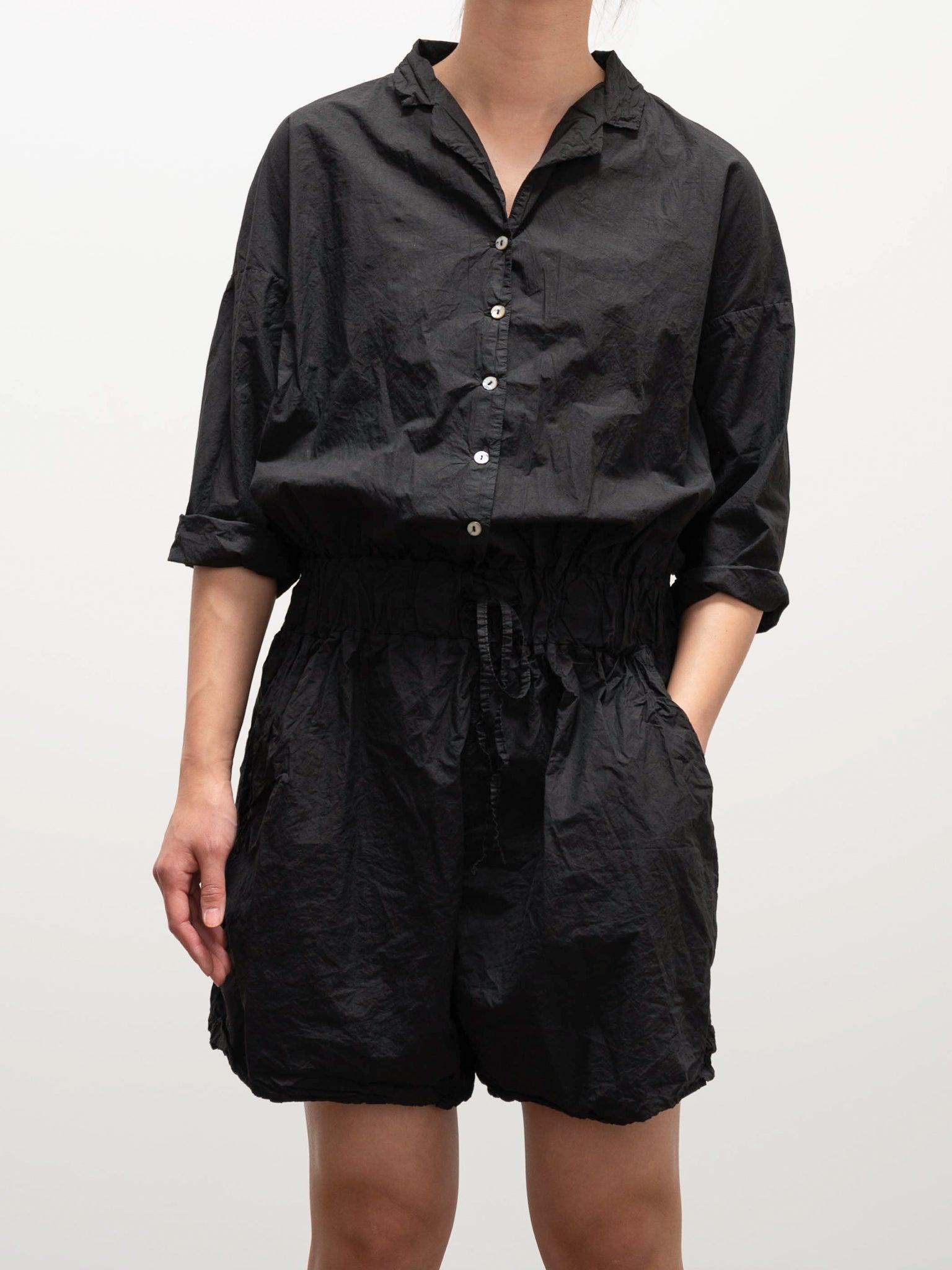 Namu Shop - Album di Famiglia Short Jumpsuit TC - Black