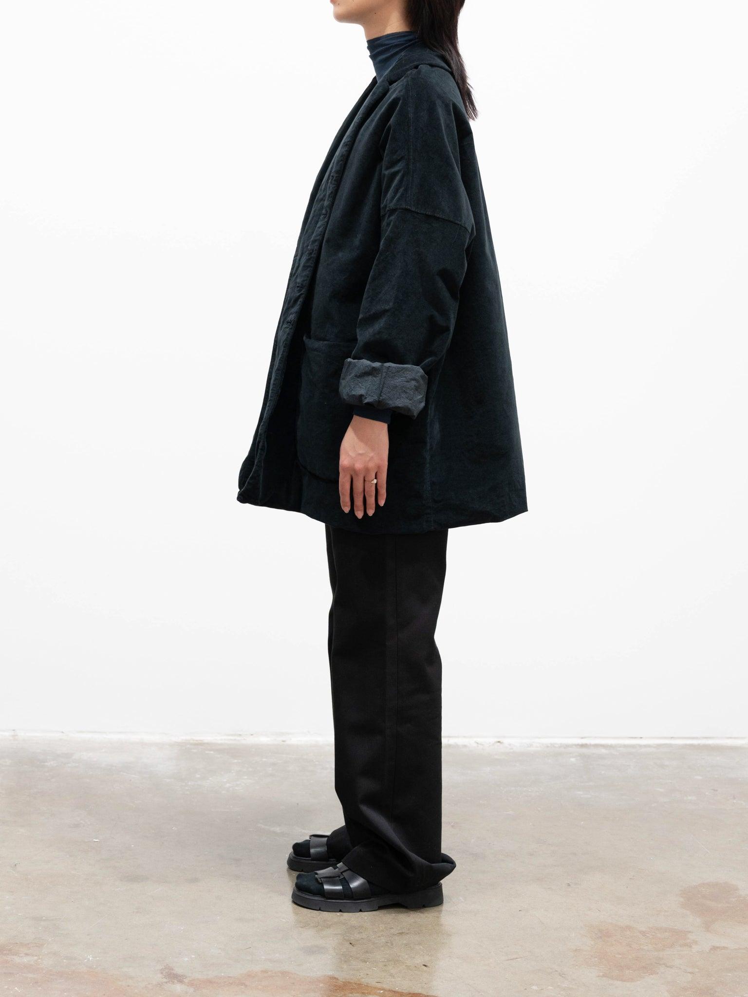 Namu Shop - Album Di Famiglia Velvet Big Blazer - Black