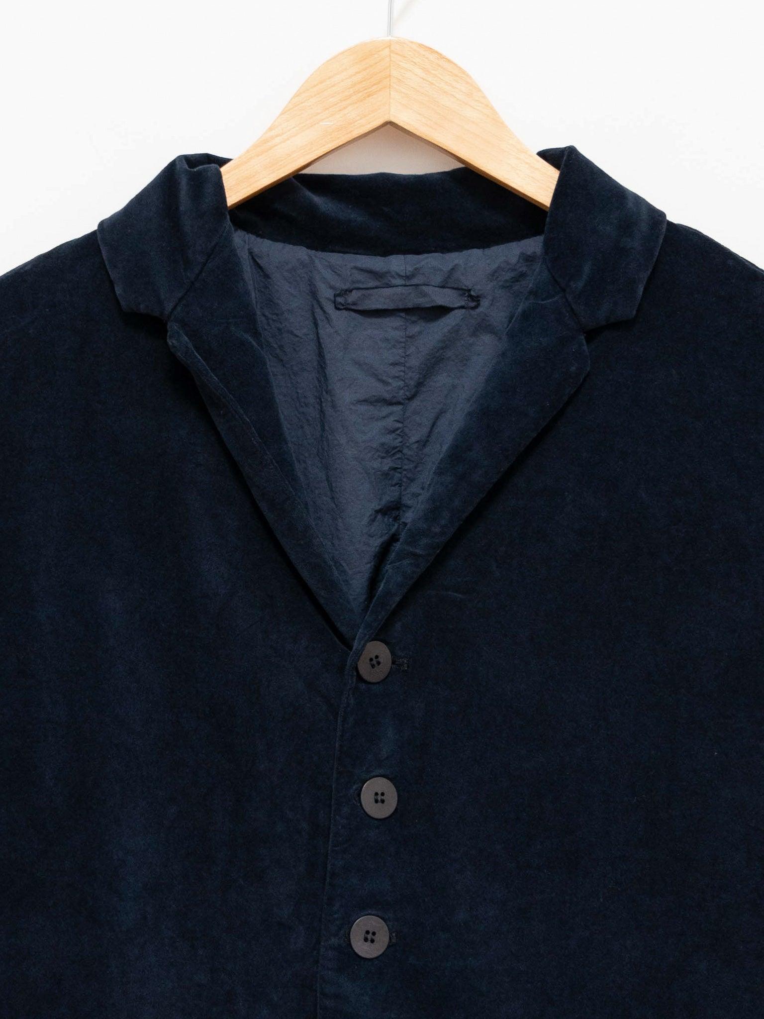 Namu Shop - Album Di Famiglia Velvet Big Blazer - Navy