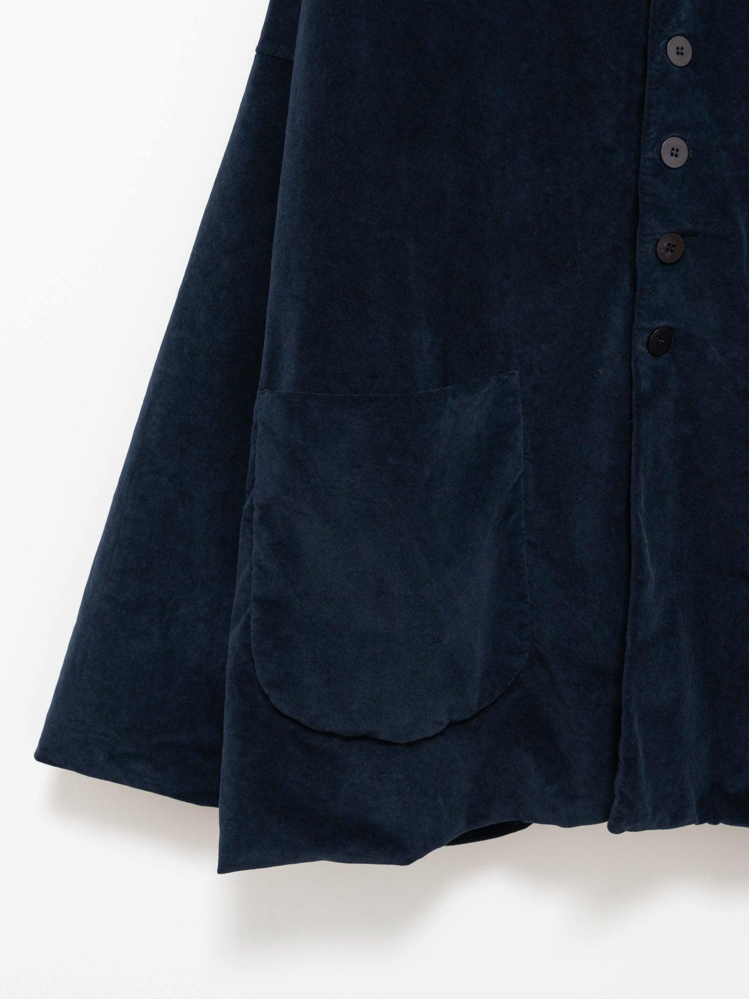 Namu Shop - Album Di Famiglia Velvet Big Blazer - Navy