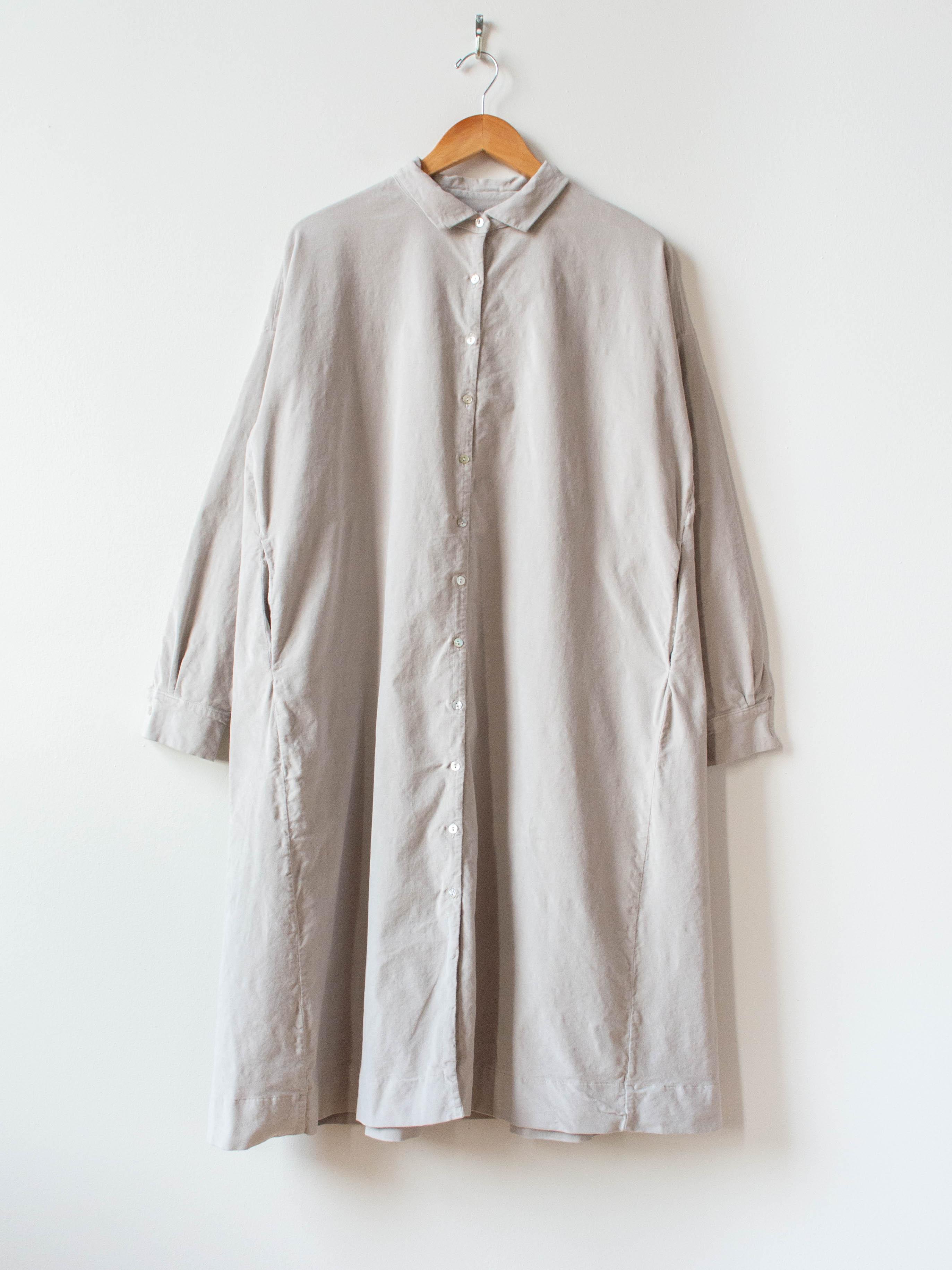 Namu Shop - Album di Famiglia Velvet Collar Dress - Capuccino (restocked)