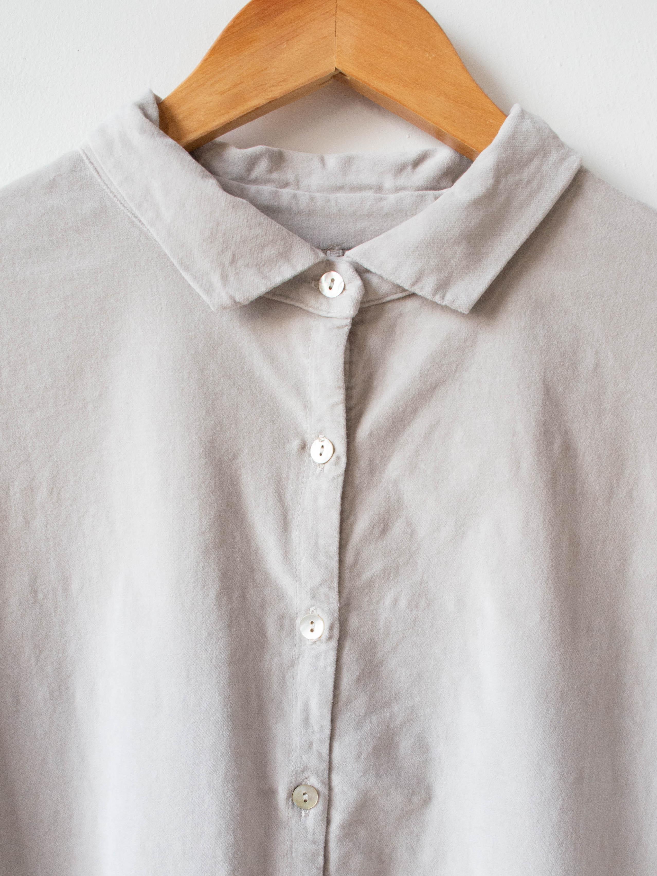 Namu Shop - Album di Famiglia Velvet Collar Dress - Capuccino (restocked)