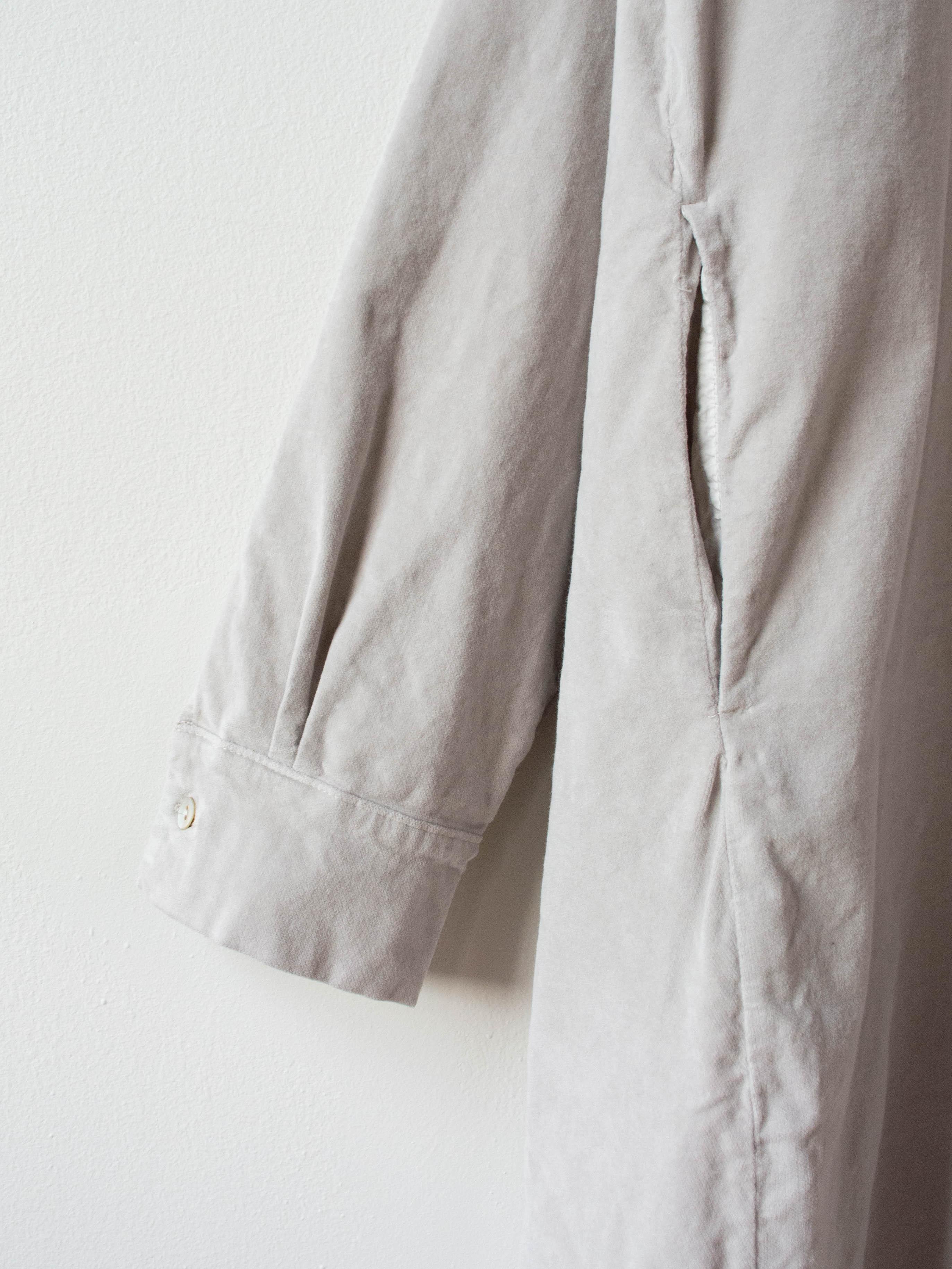 Namu Shop - Album di Famiglia Velvet Collar Dress - Capuccino (restocked)