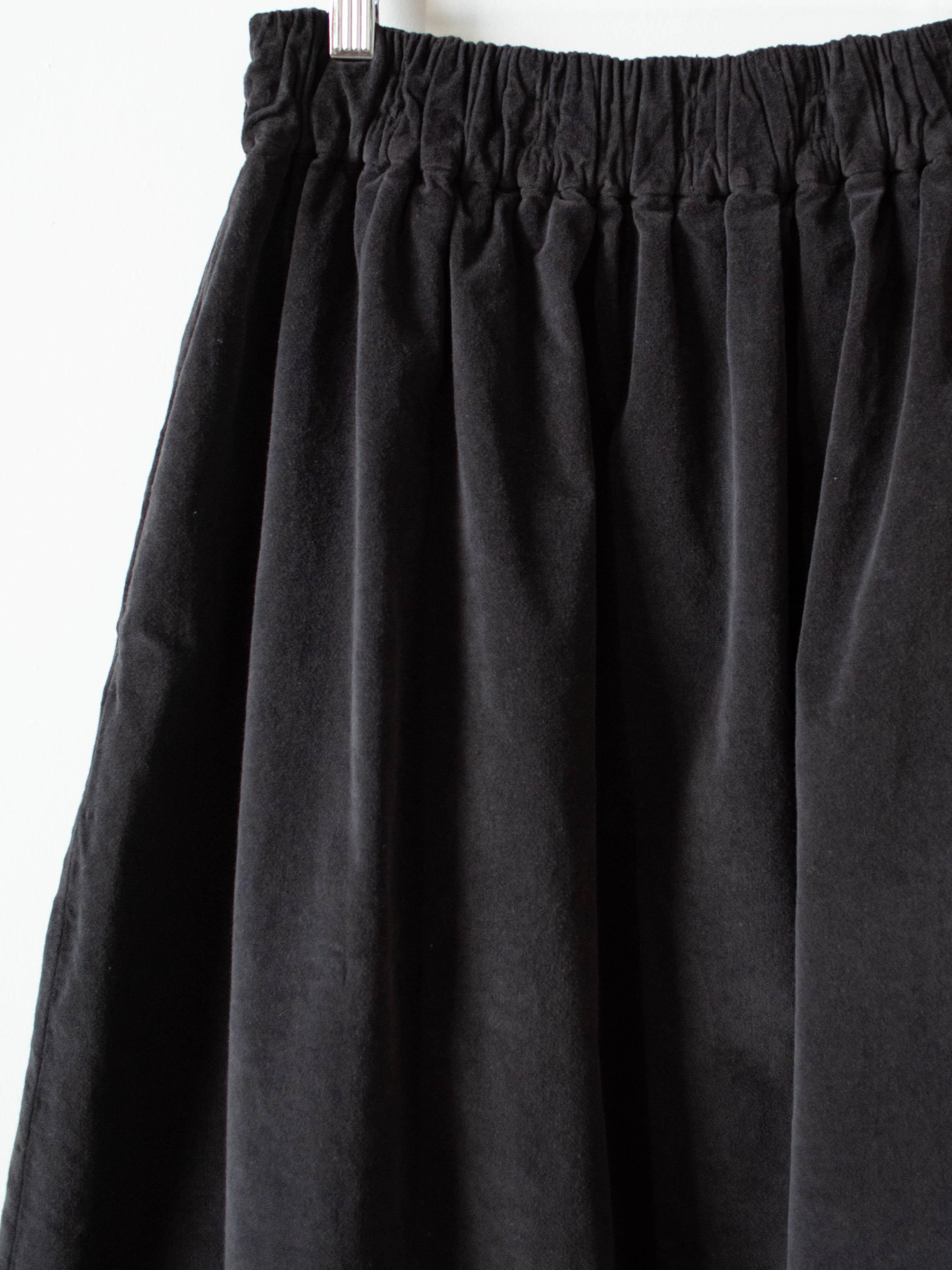 Namu Shop - Album di Famiglia Velvet Double Skirt - Moka (restocked)