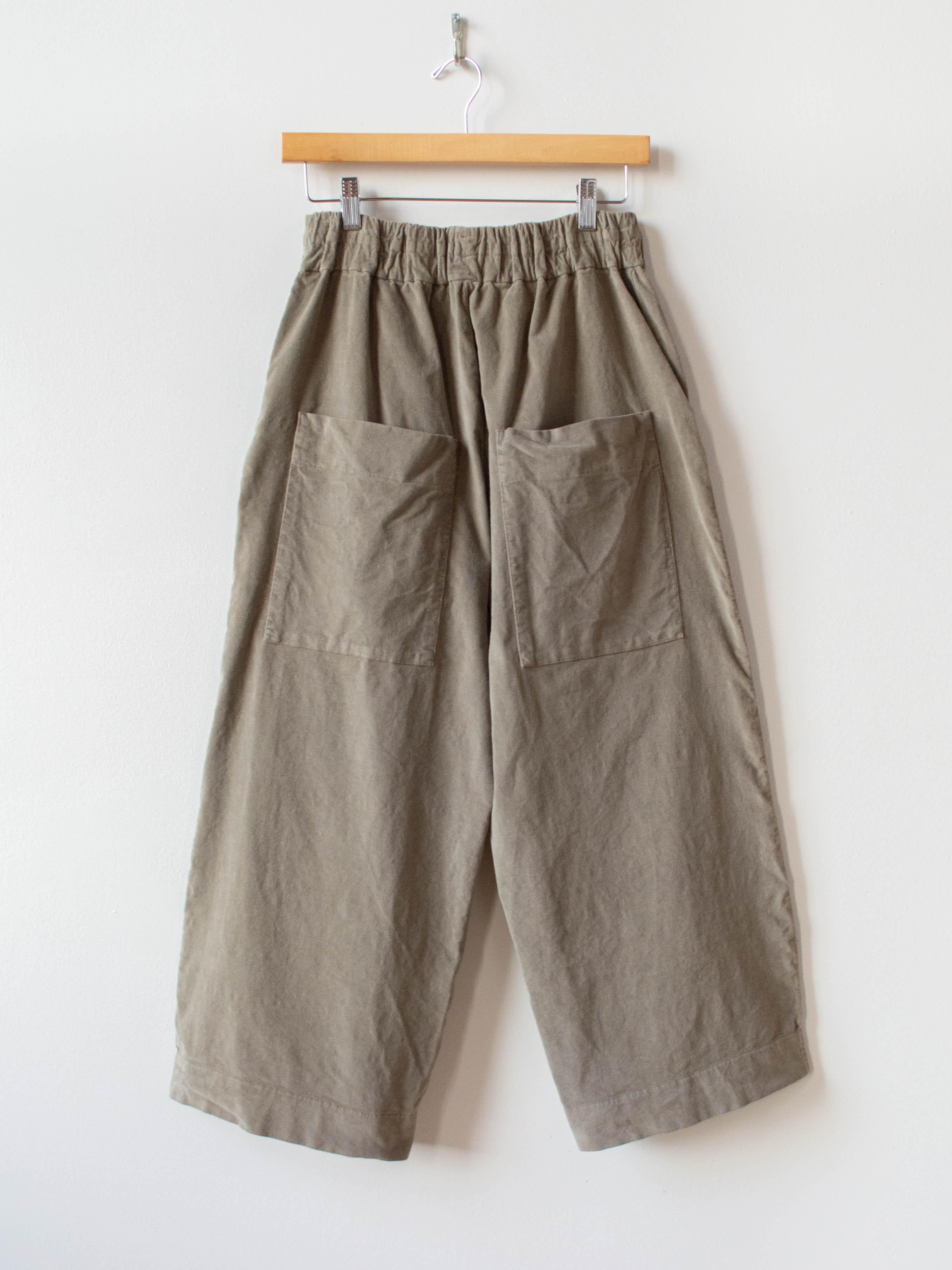 Namu Shop - Album di Famiglia Velvet W&S Trousers - Marron Glace