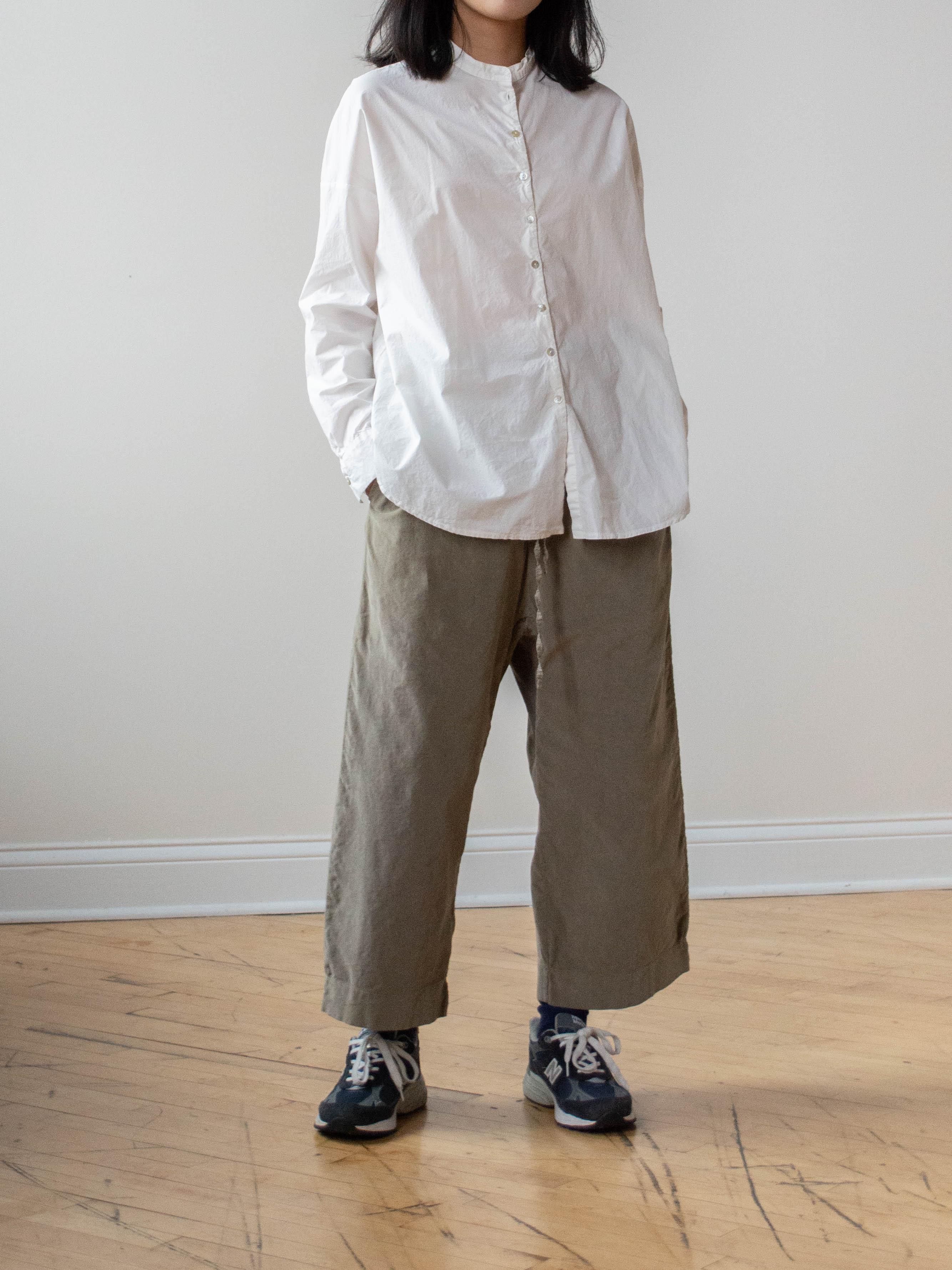 Namu Shop - Album di Famiglia Velvet W&S Trousers - Marron Glace