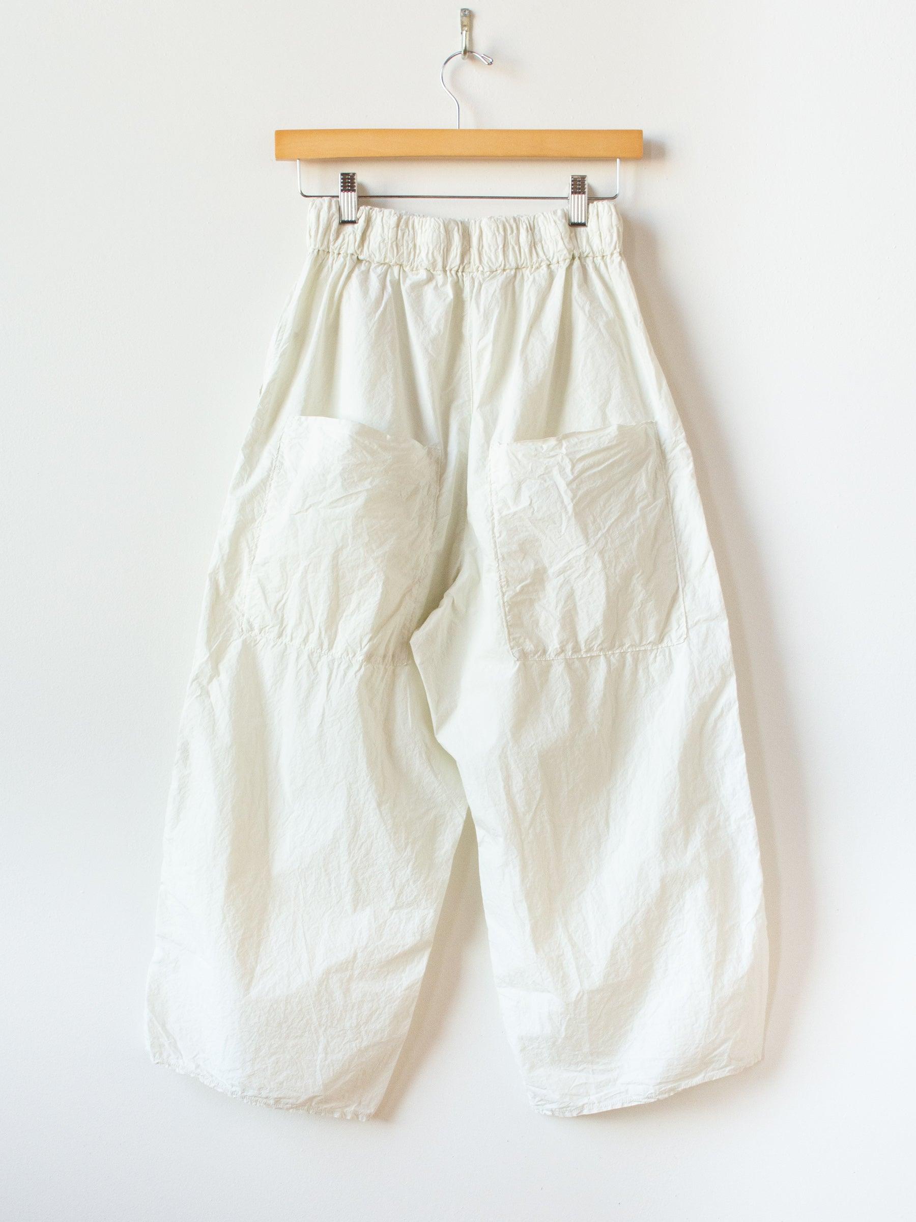 Namu Shop - Album di Famiglia Wide & Short Trousers TC - Chalk (restocked)