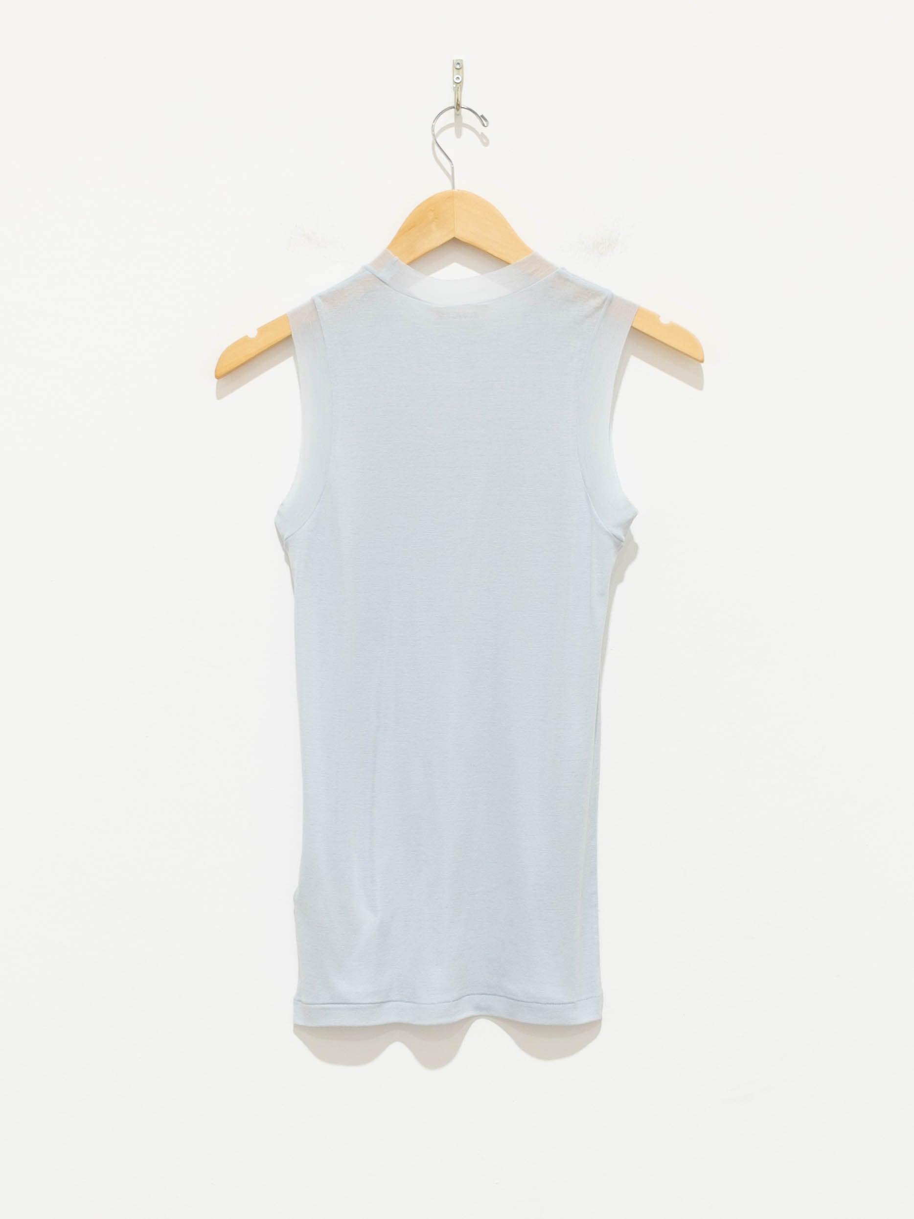 Namu Shop - Auralee Giza Super High Gauge Sheer Rib Tank - Light Blue