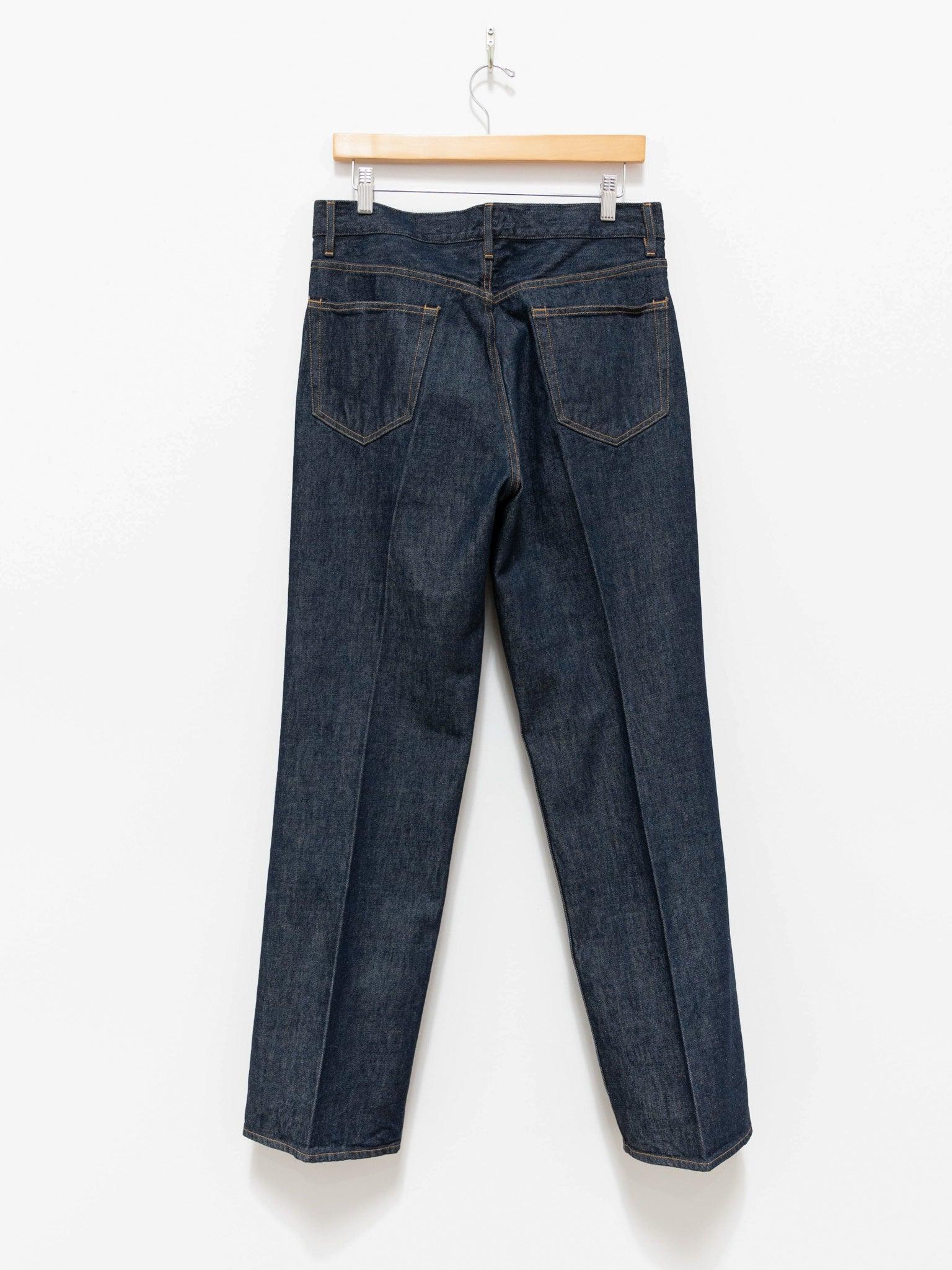 Namu Shop - Auralee Hard Twist Denim 5P Pants - Indigo