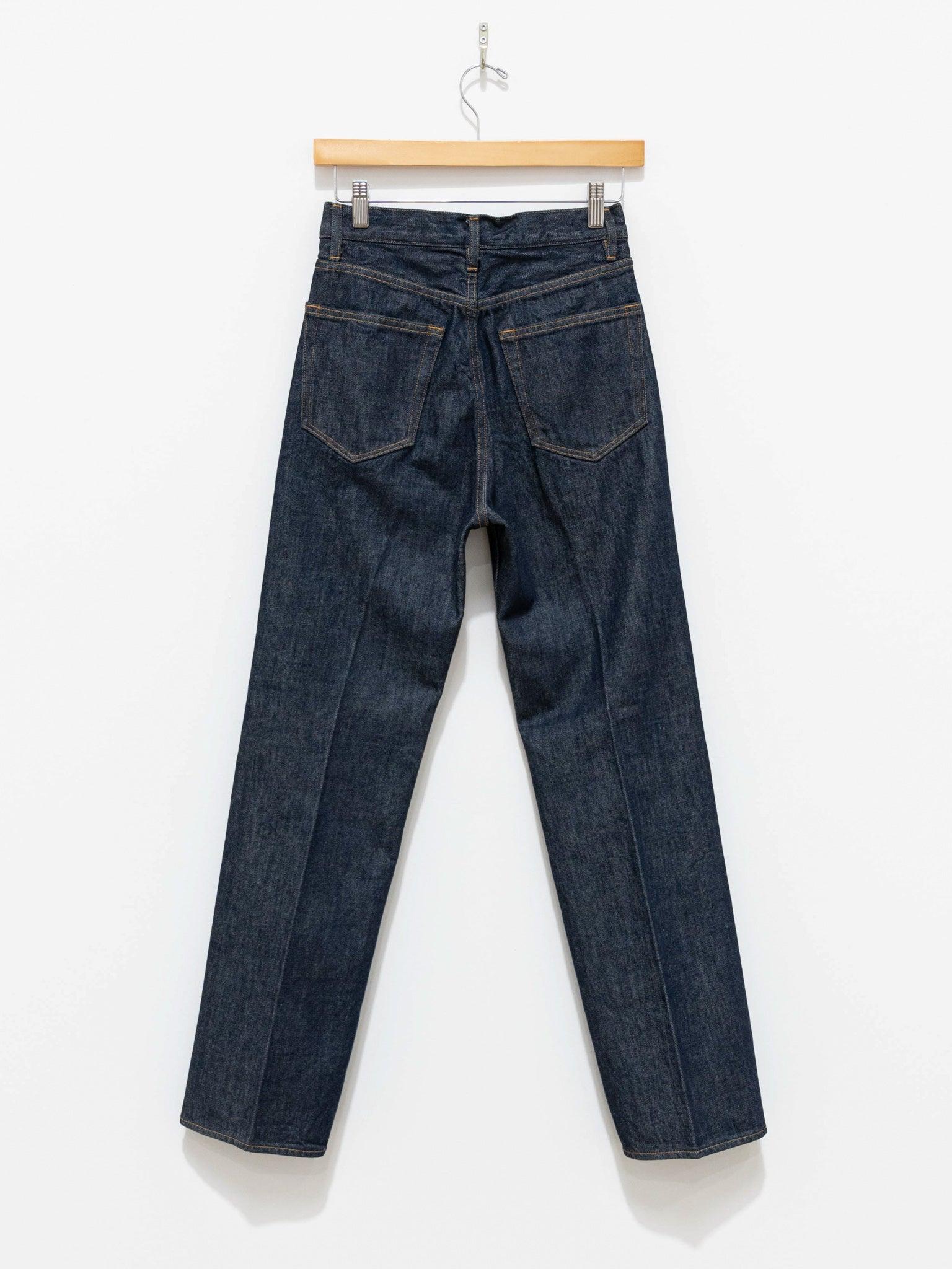 Namu Shop - Auralee Hard Twist Denim 5P Pants - Indigo (Women’s)