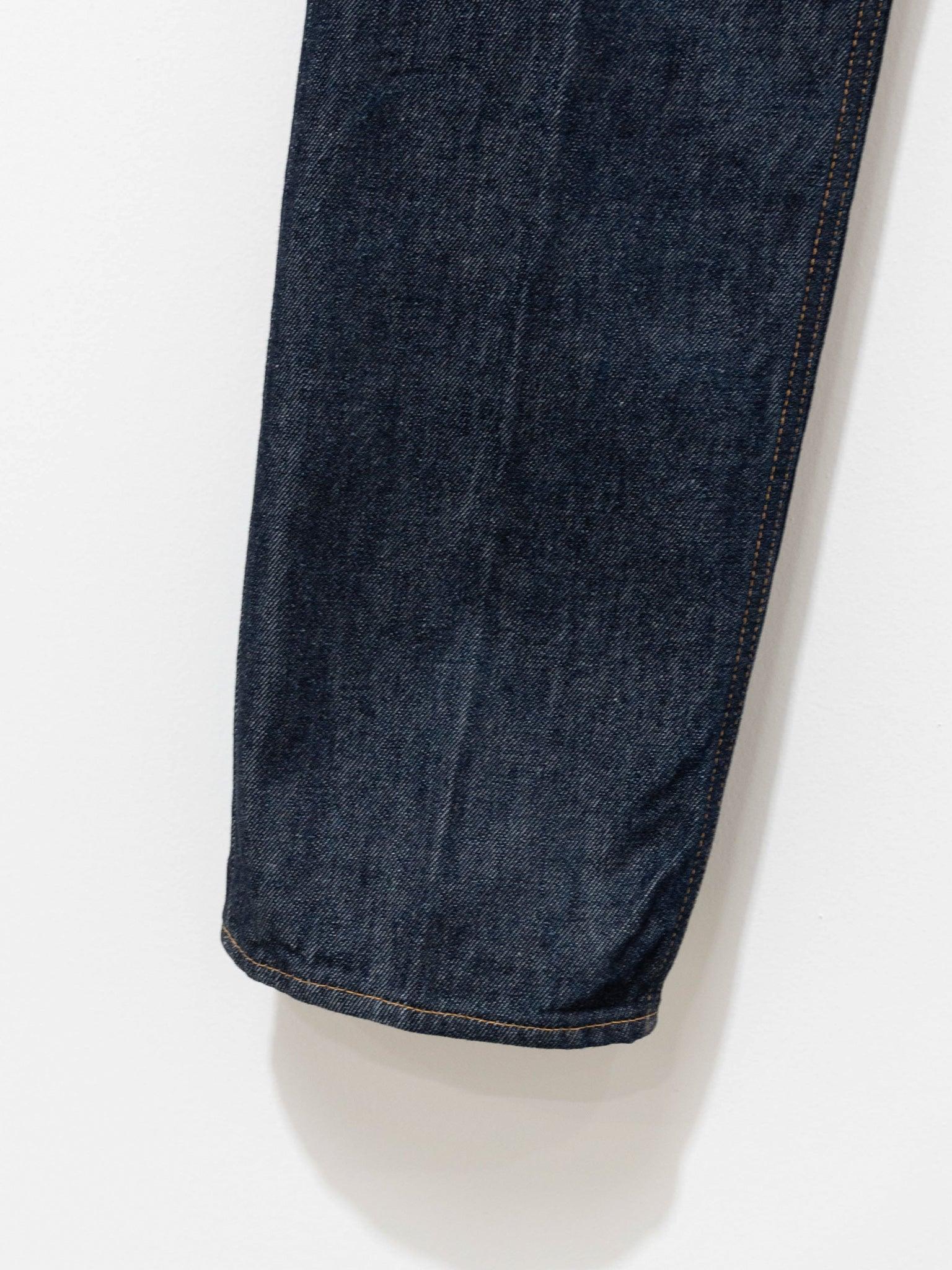 Namu Shop - Auralee Hard Twist Denim 5P Pants - Indigo (Women’s)