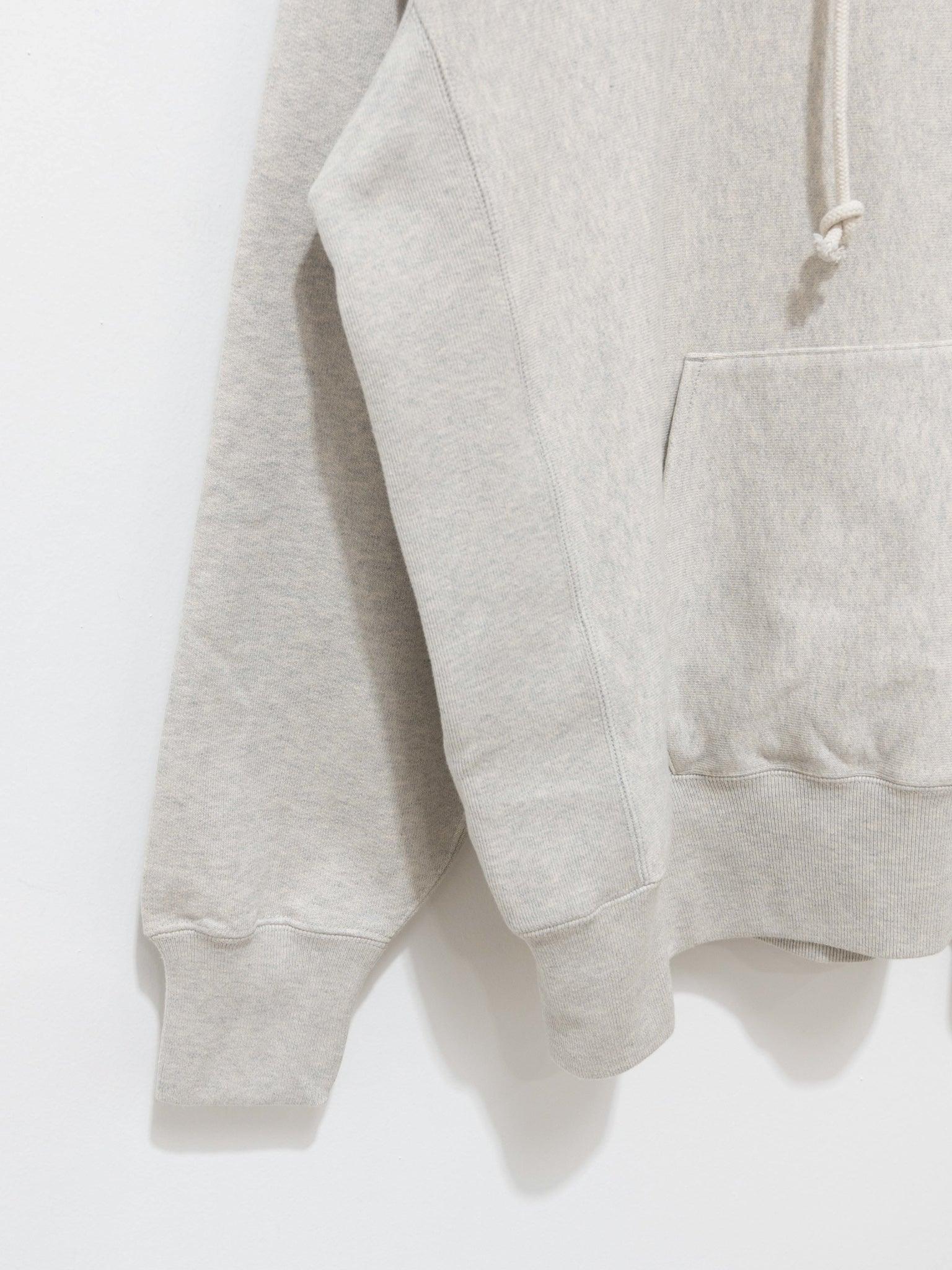 Namu Shop - Auralee High Count Heavy Sweat Pullover Parka - Top Gray