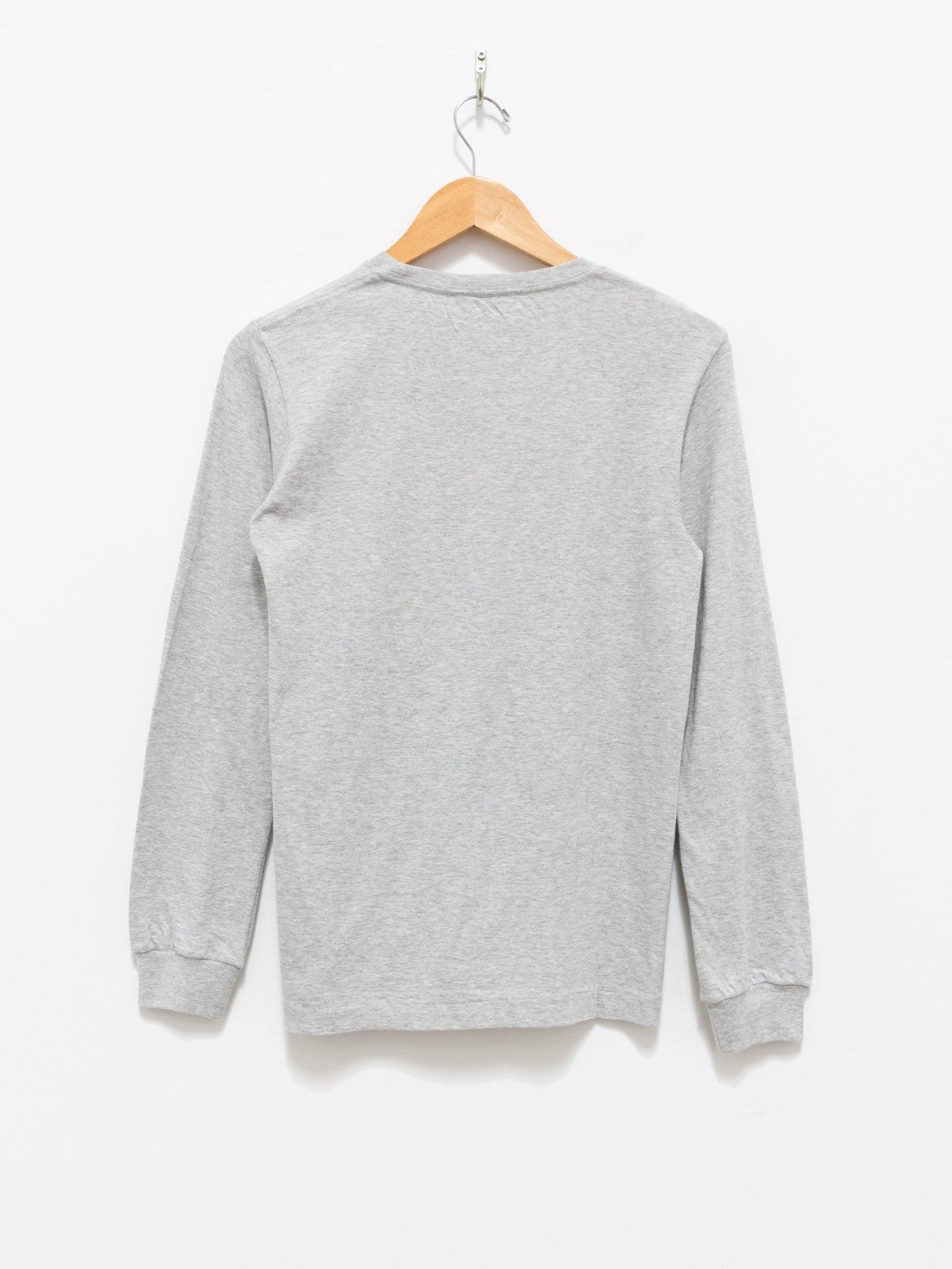 Namu Shop - Auralee Seamless L/S Tee - Heather Gray