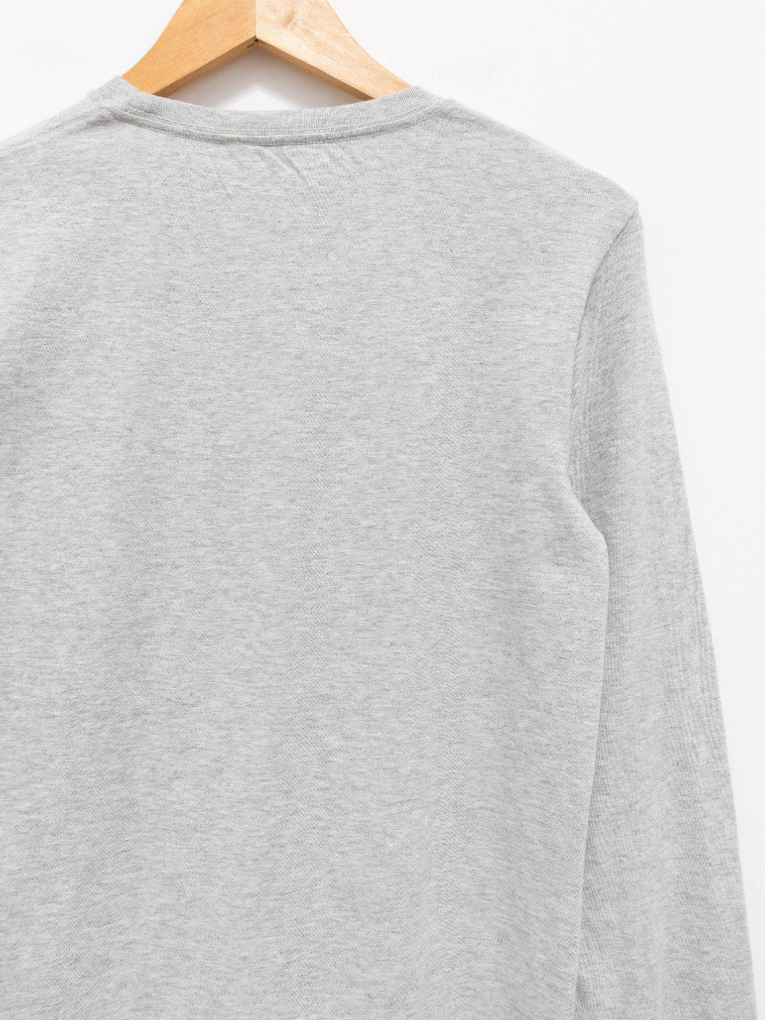 Namu Shop - Auralee Seamless L/S Tee - Heather Gray