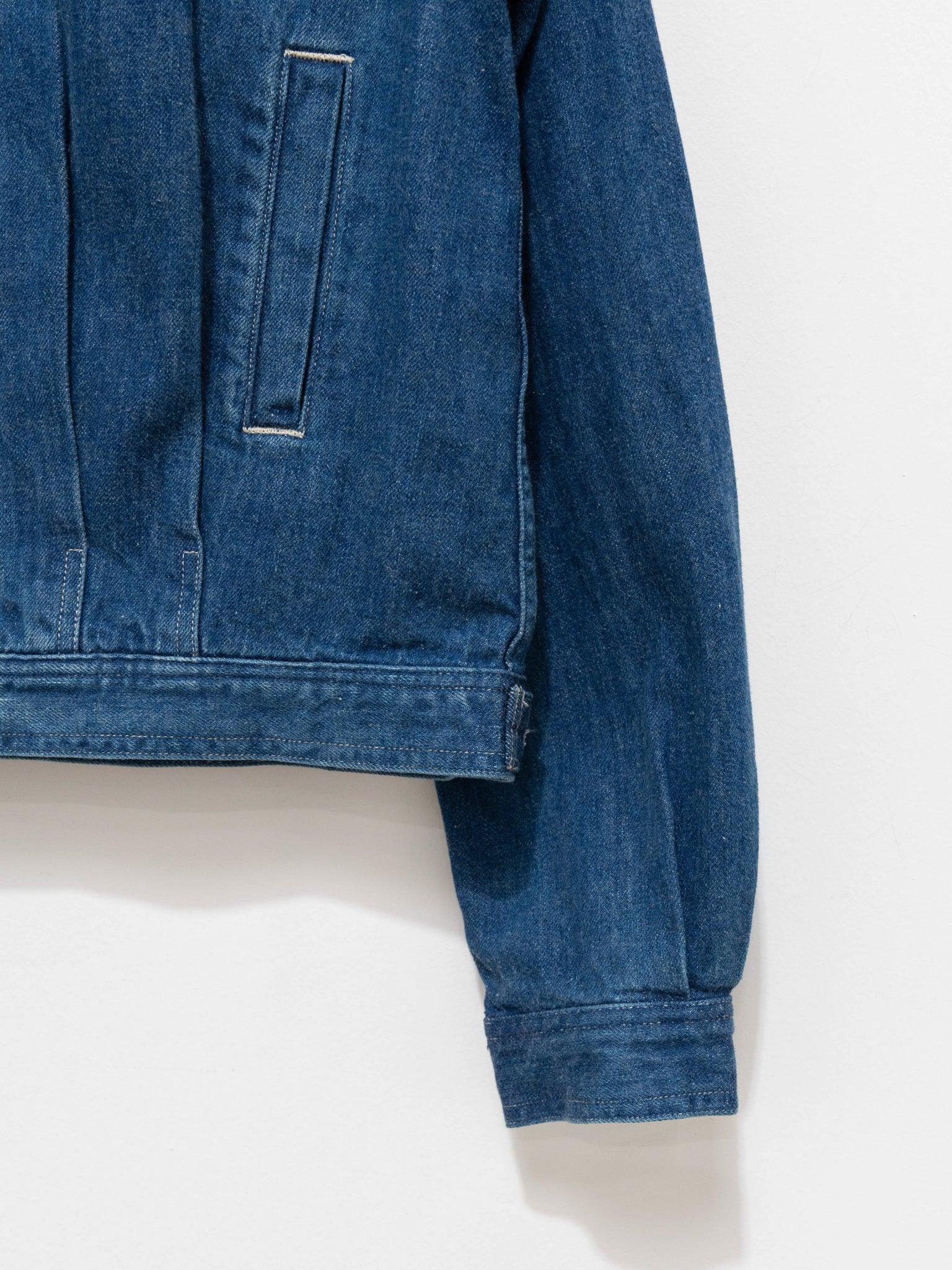Namu Shop - Auralee Selvedge Light Denim Blouson - Light Indigo (Women’s)