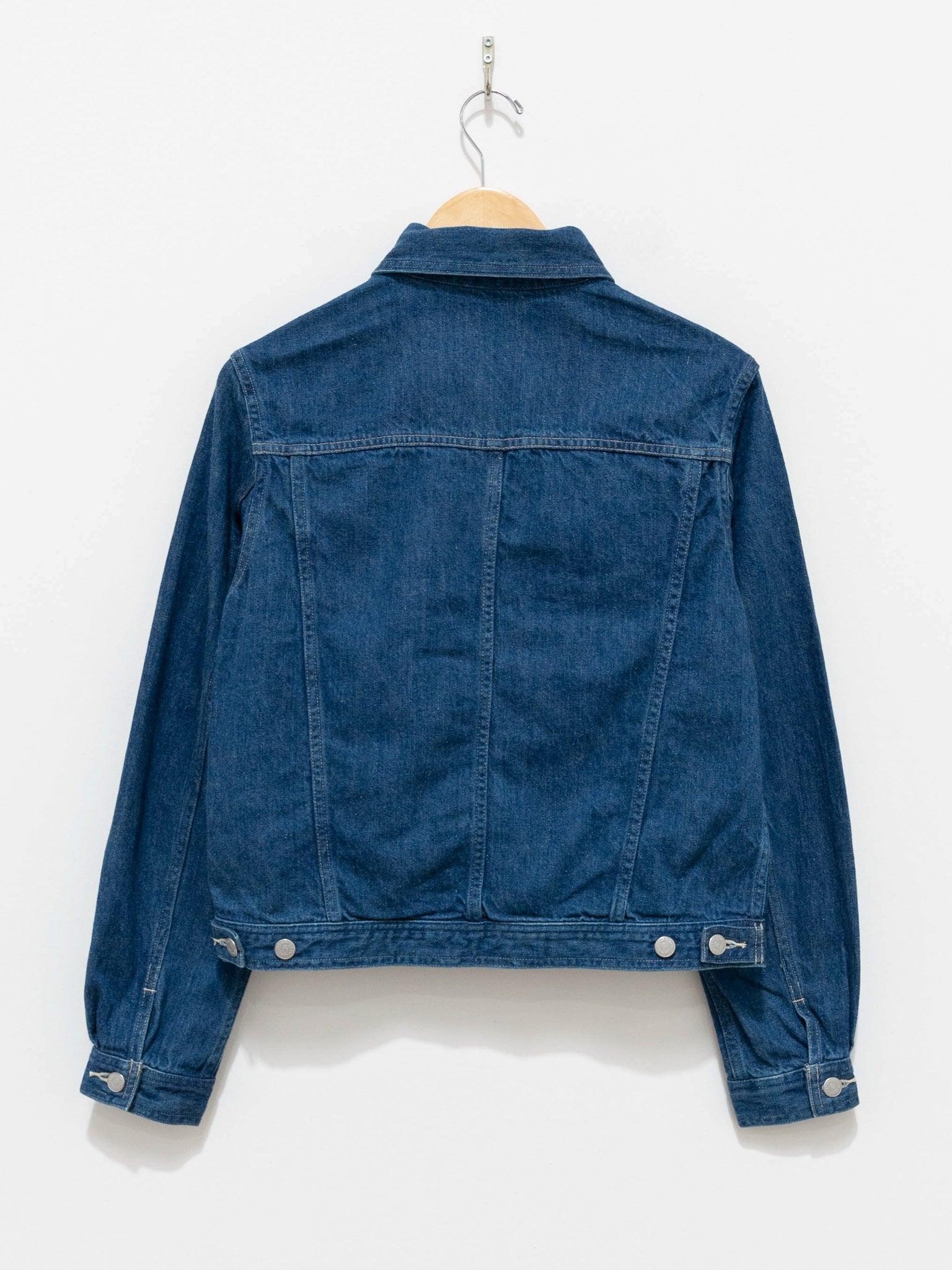 Namu Shop - Auralee Selvedge Light Denim Blouson - Light Indigo (Women’s)