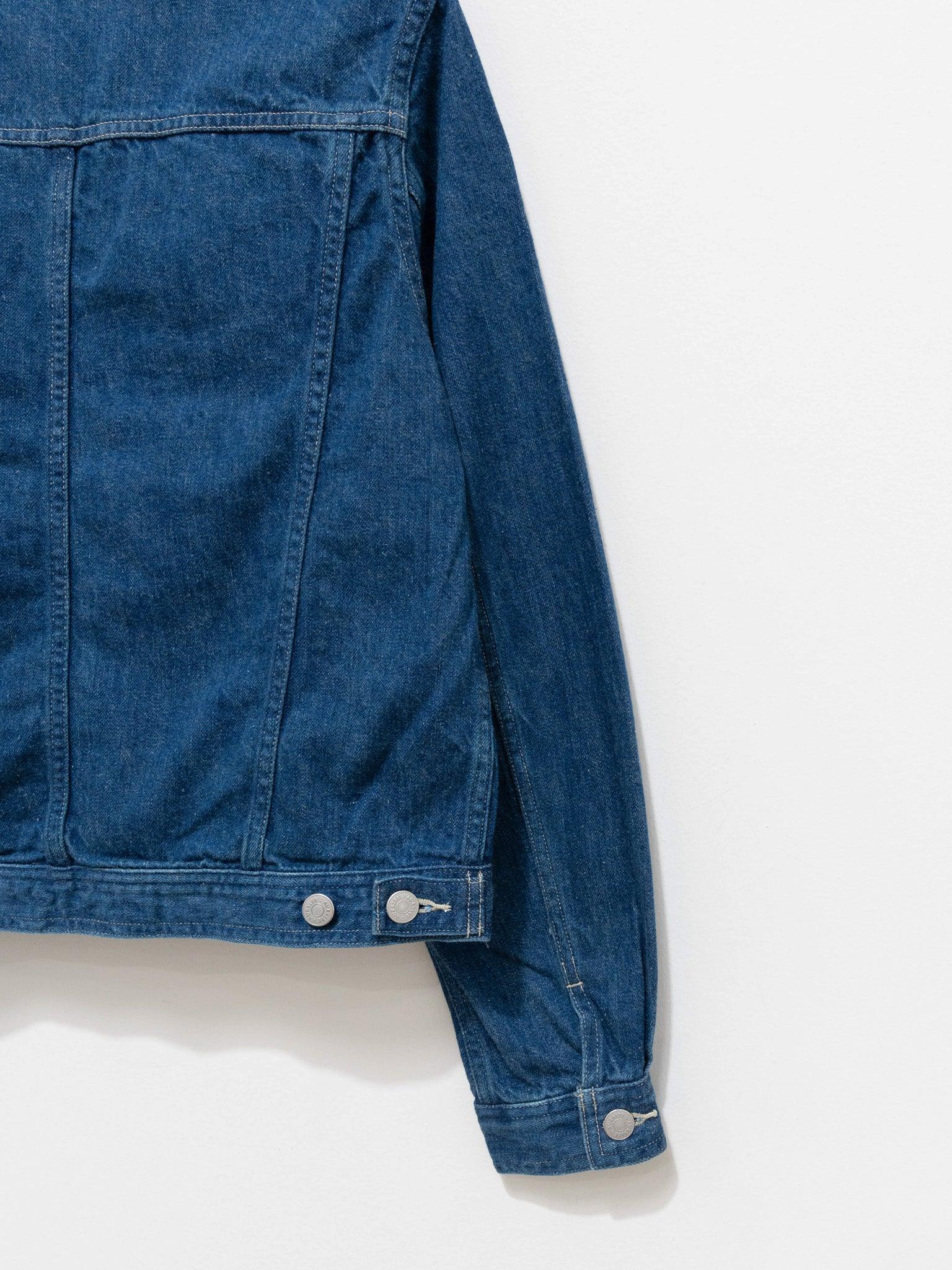 Namu Shop - Auralee Selvedge Light Denim Blouson - Light Indigo (Women’s)
