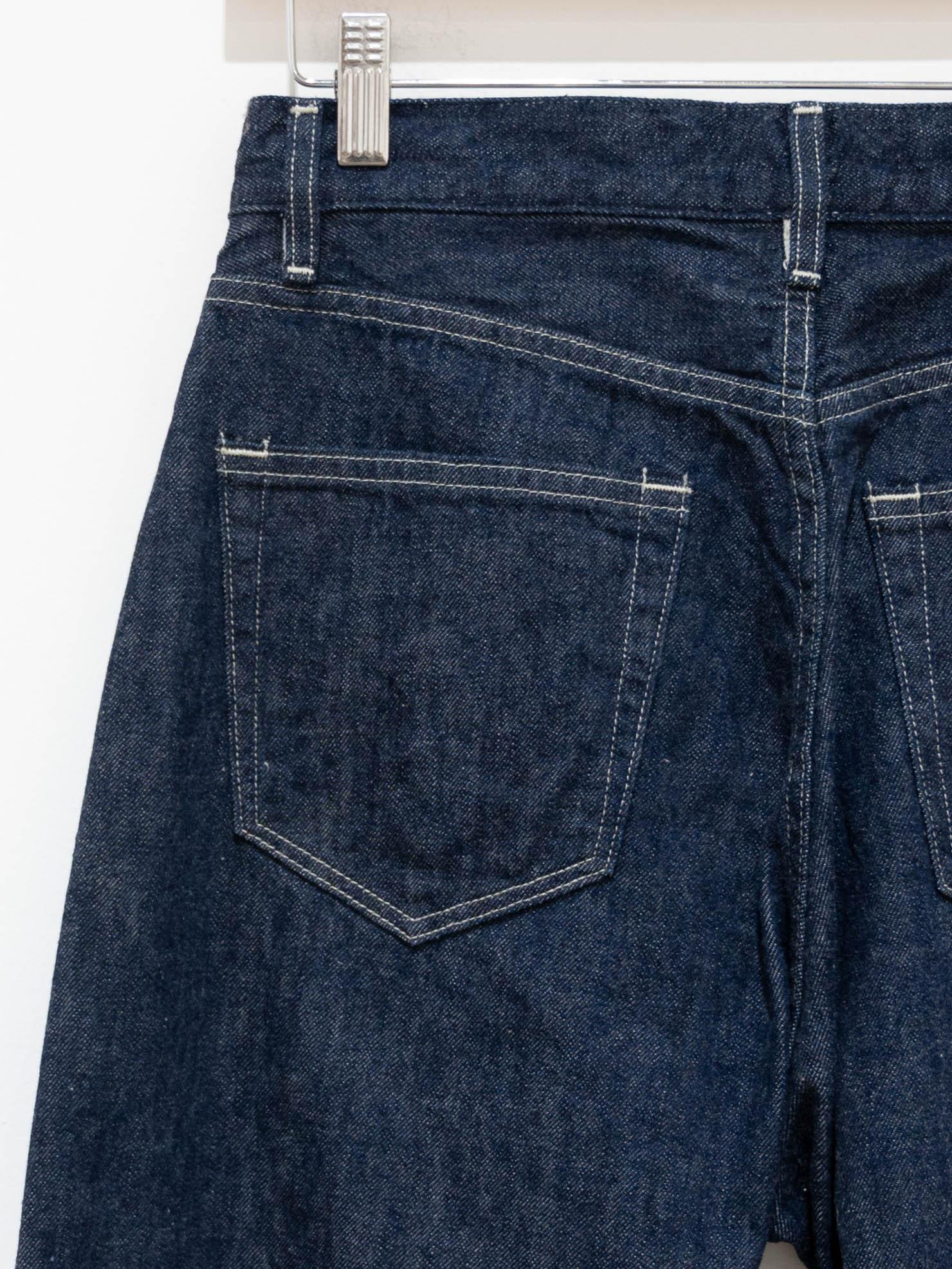 Namu Shop - Auralee Selvedge Light Denim Wide Pants - Indigo