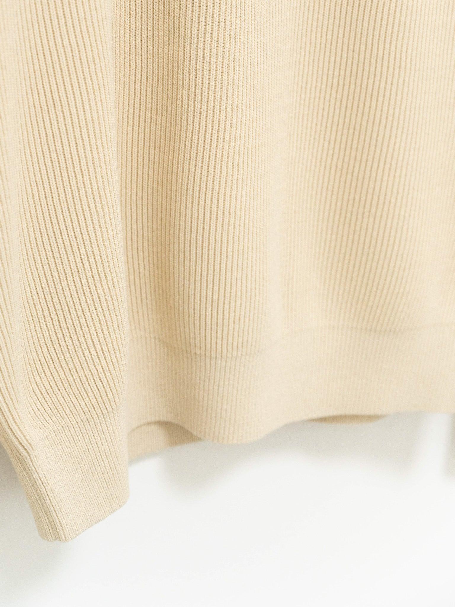 Namu Shop - Auralee Super Hard Twist Rib Knit - Ivory