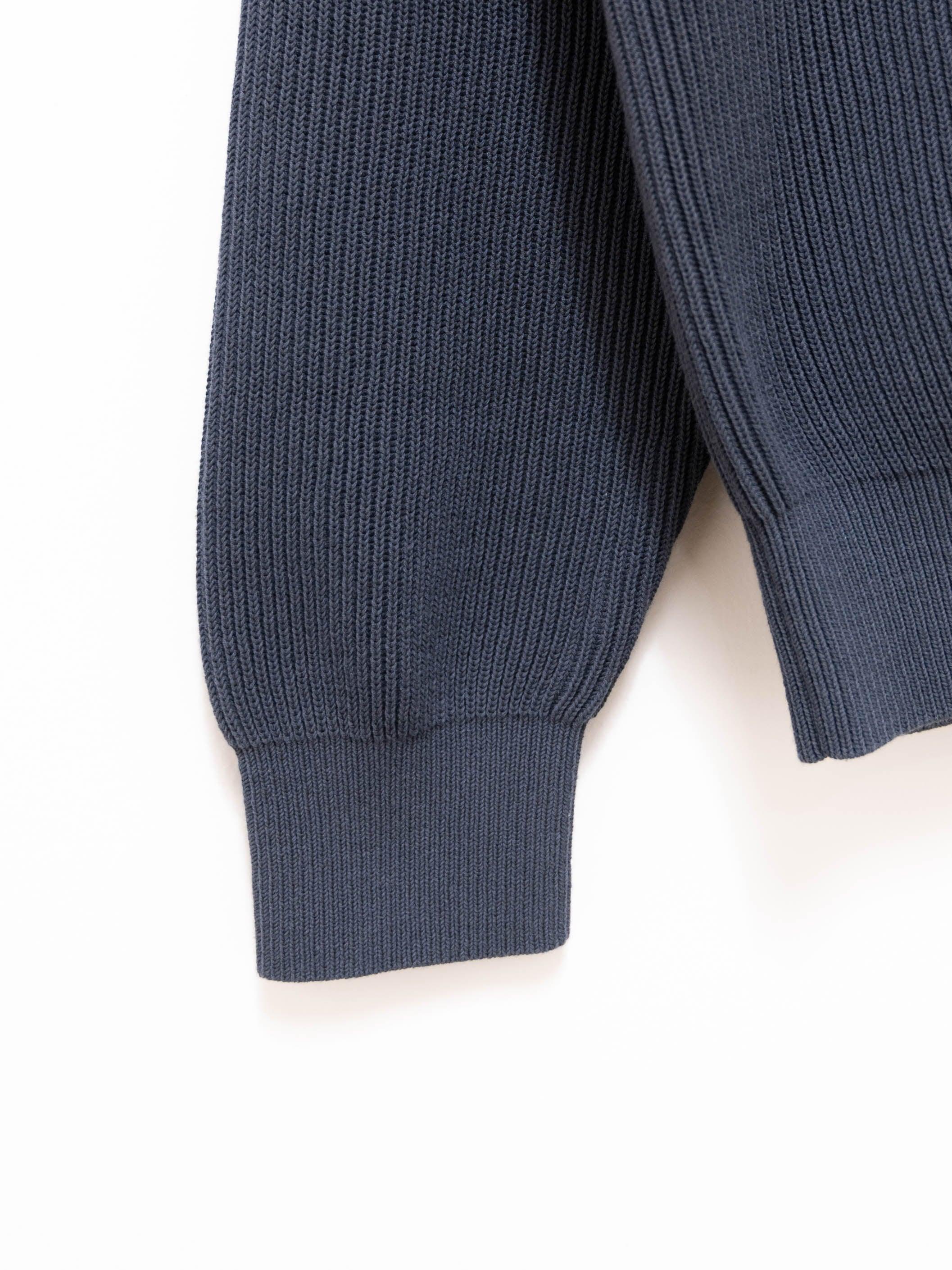 Namu Shop - Auralee Super Hard Twist Rib Knit (Women’s) - Blue Gray