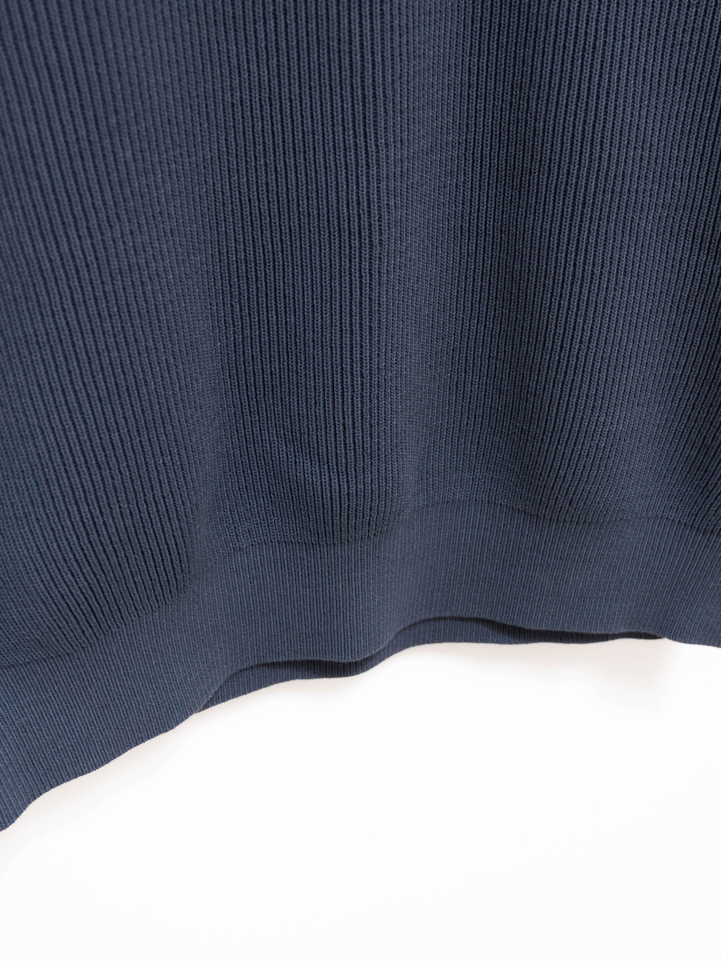 Namu Shop - Auralee Super Hard Twist Rib Knit (Women’s) - Blue Gray