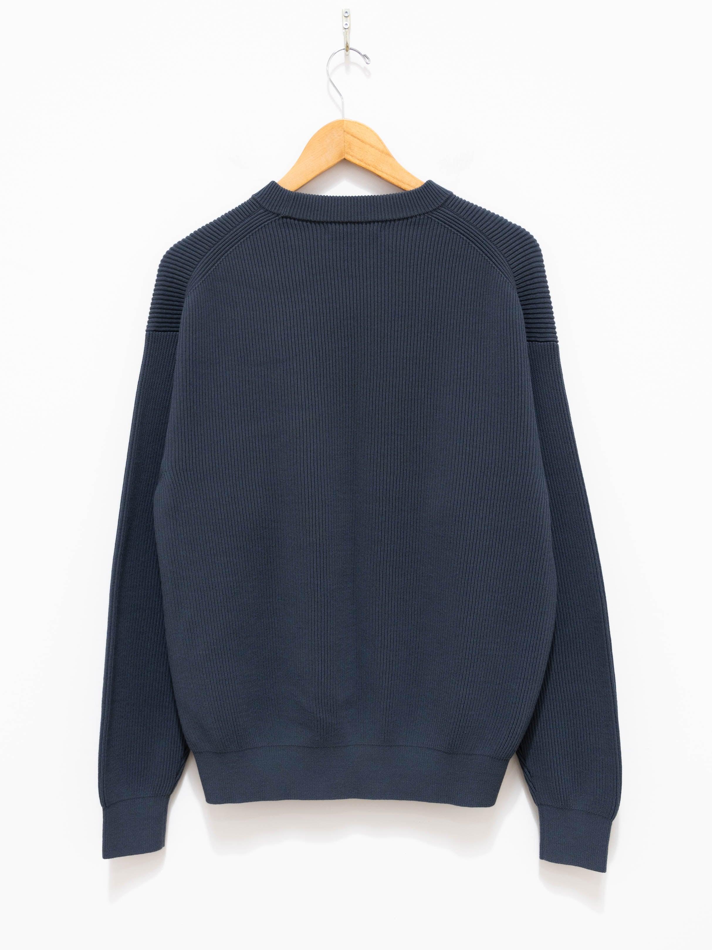 Namu Shop - Auralee Super Hard Twist Rib Knit (Women’s) - Blue Gray