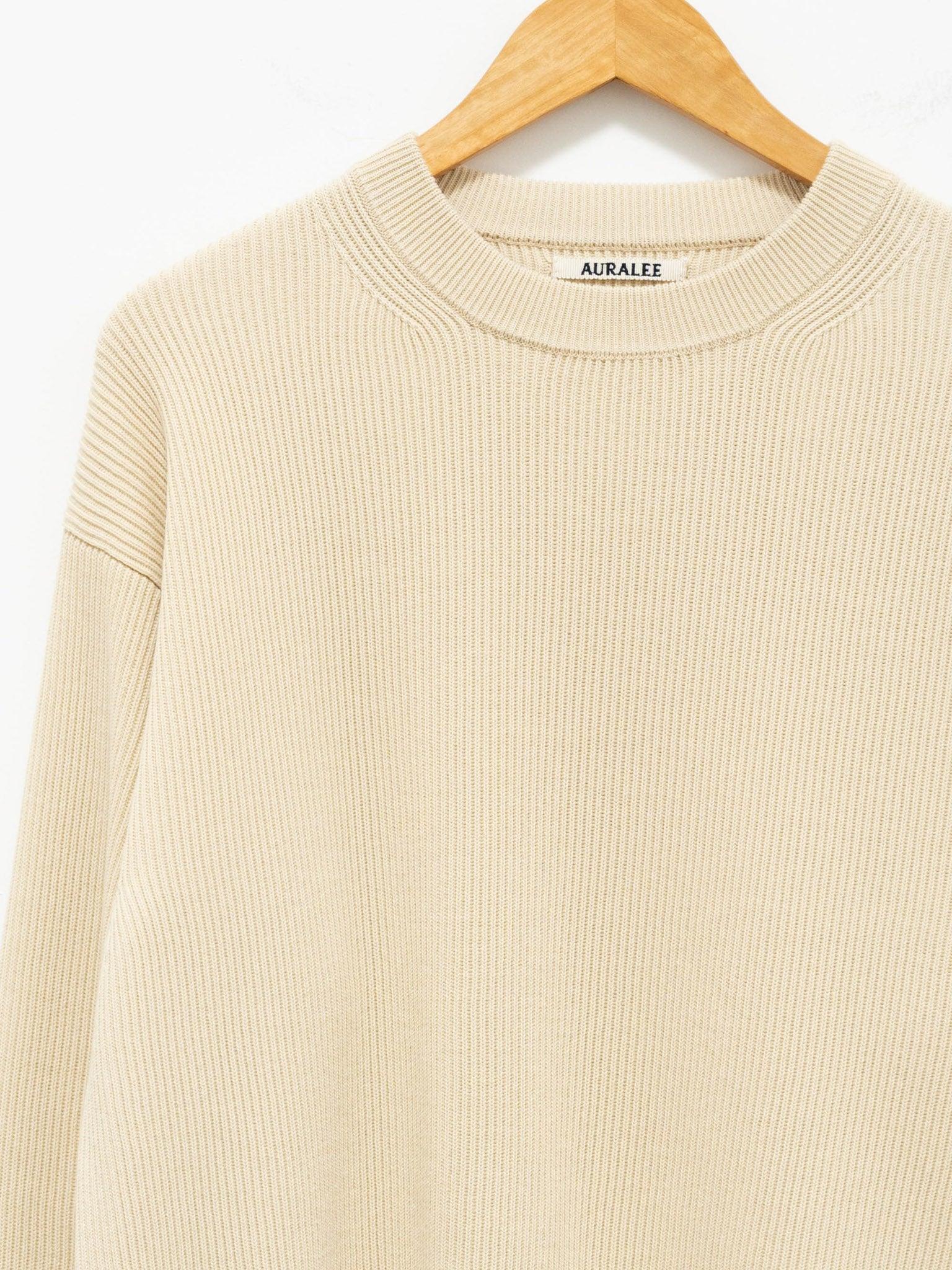 Namu Shop - Auralee Super Hard Twist Rib Knit (Women’s) - Ivory