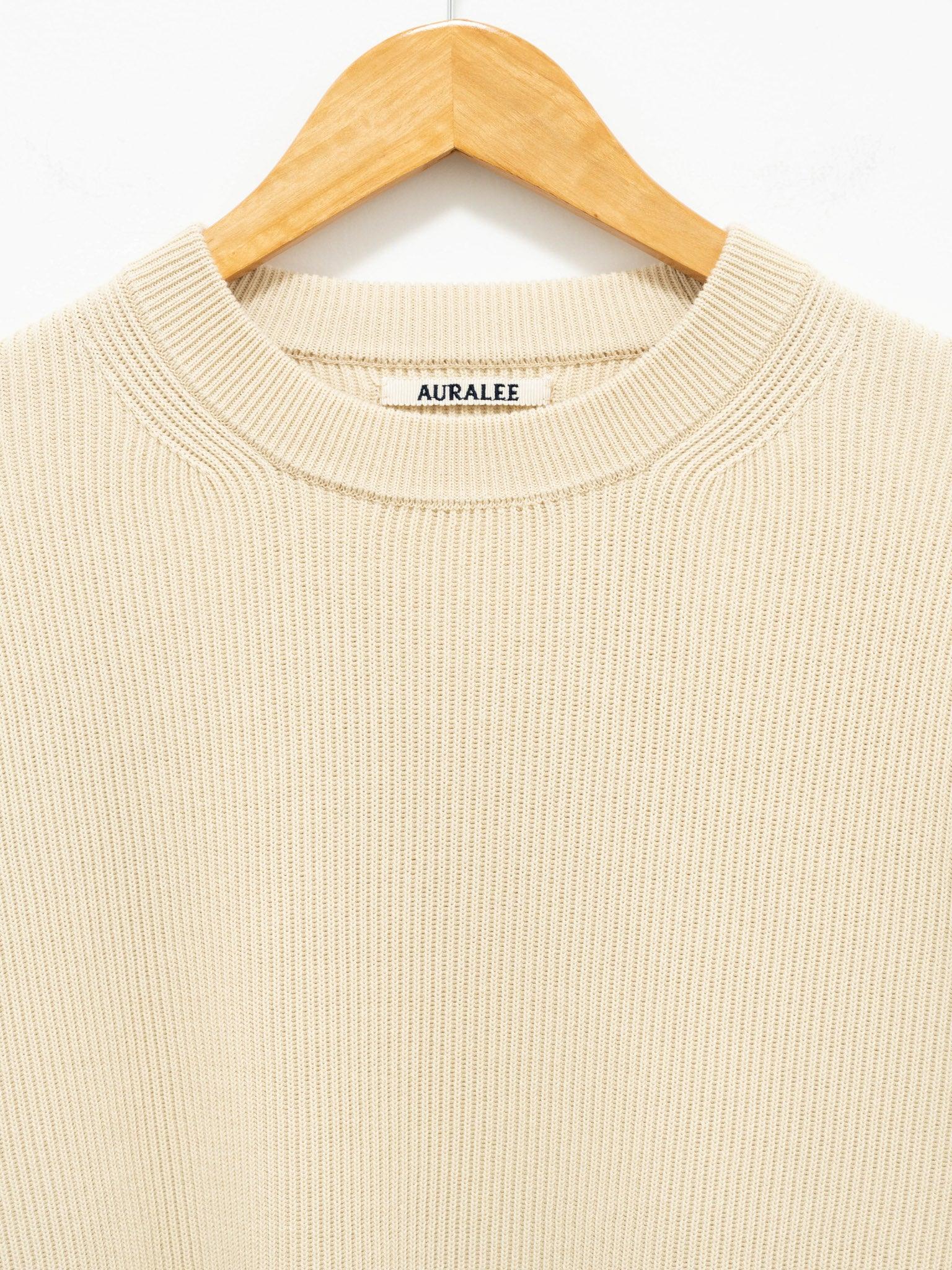 Namu Shop - Auralee Super Hard Twist Rib Knit (Women’s) - Ivory