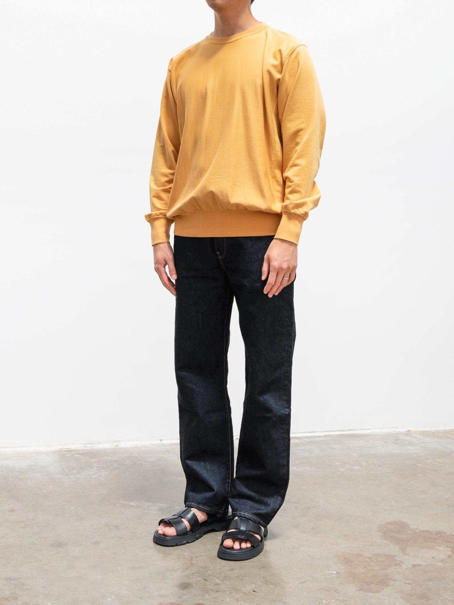 Namu Shop - Auralee Super High Gauge Napped Sweat Pullover - Dark Blue