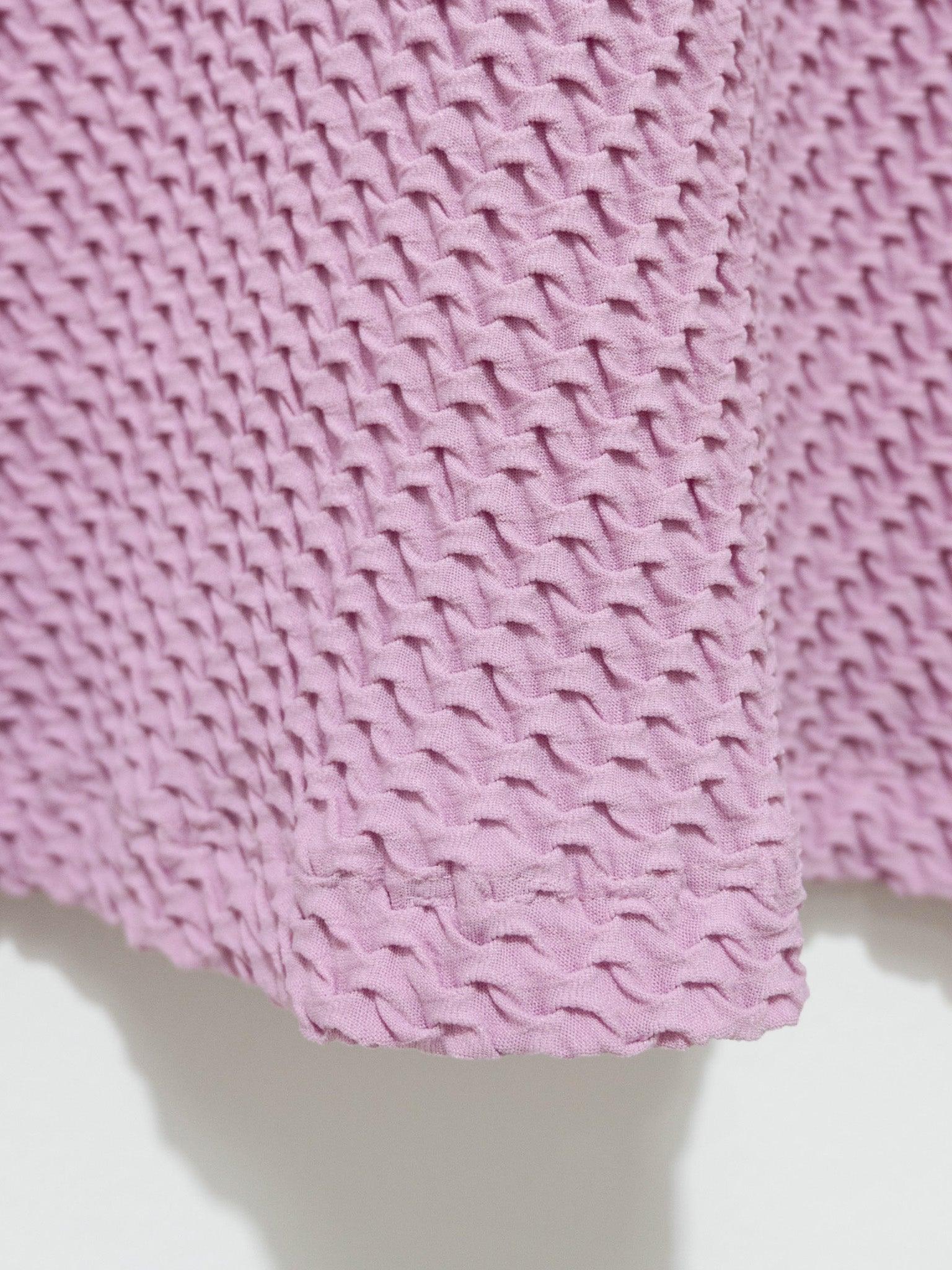 Namu Shop - Babaco Shrink Knit Turtleneck - Lavender Pink
