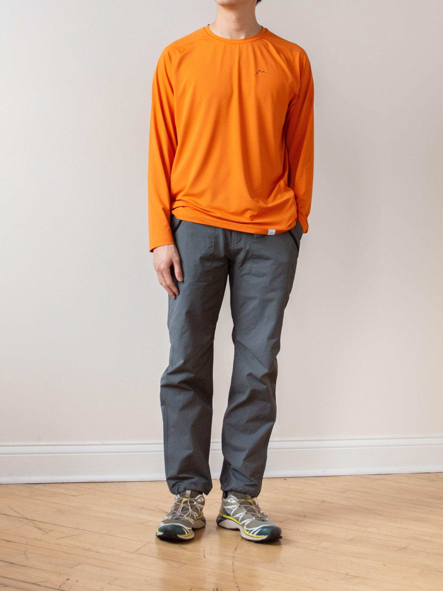 Namu Shop - CAYL Logo Long Sleeve Tee - Orange
