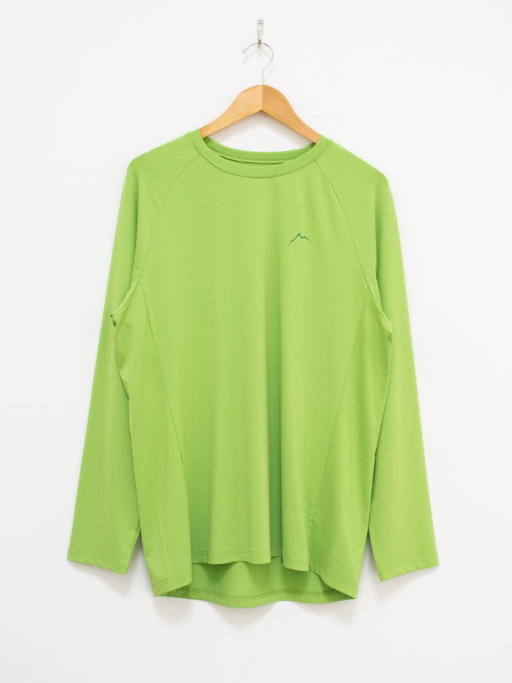 Namu Shop - CAYL Logo Long Sleeve Tee - Yellow Green