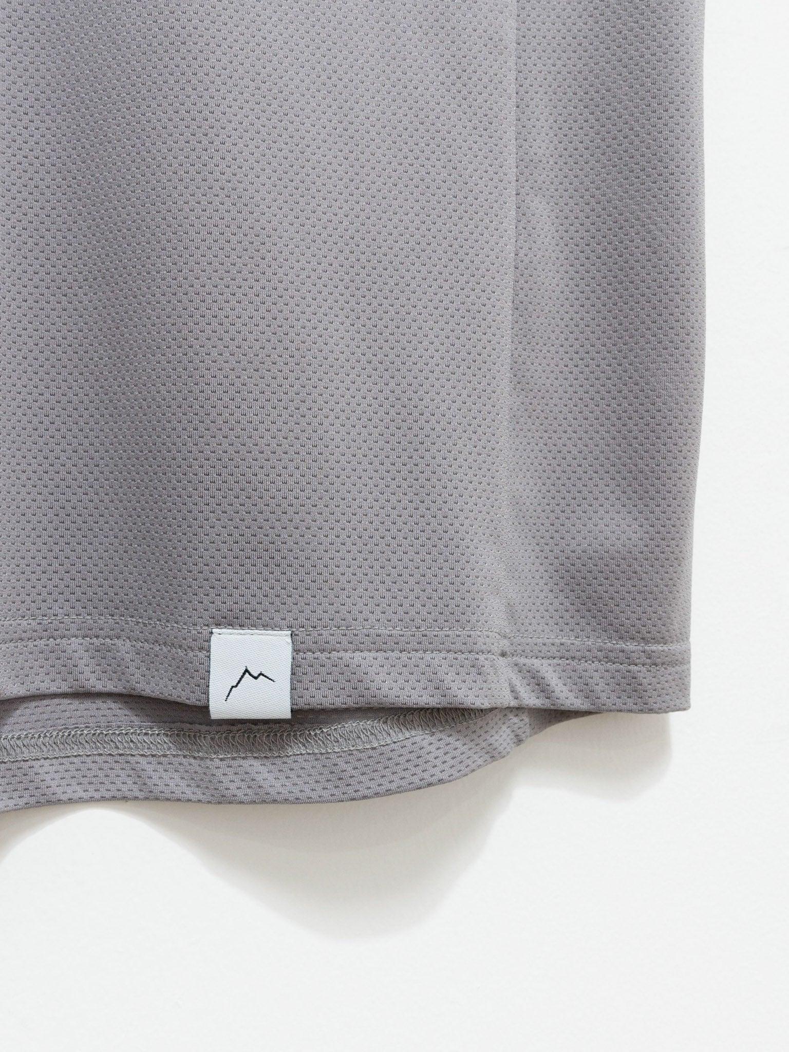 Namu Shop - CAYL Logo Mesh Short Sleeve Tee - Light Gray