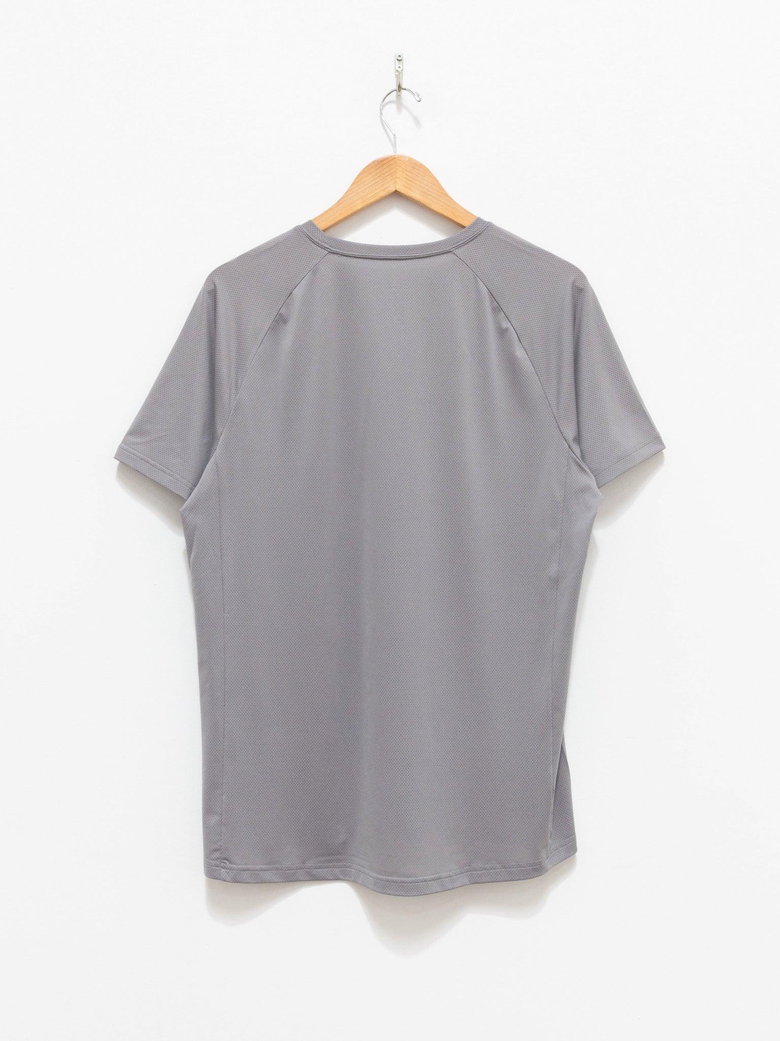 Namu Shop - CAYL Logo Mesh Short Sleeve Tee - Light Gray