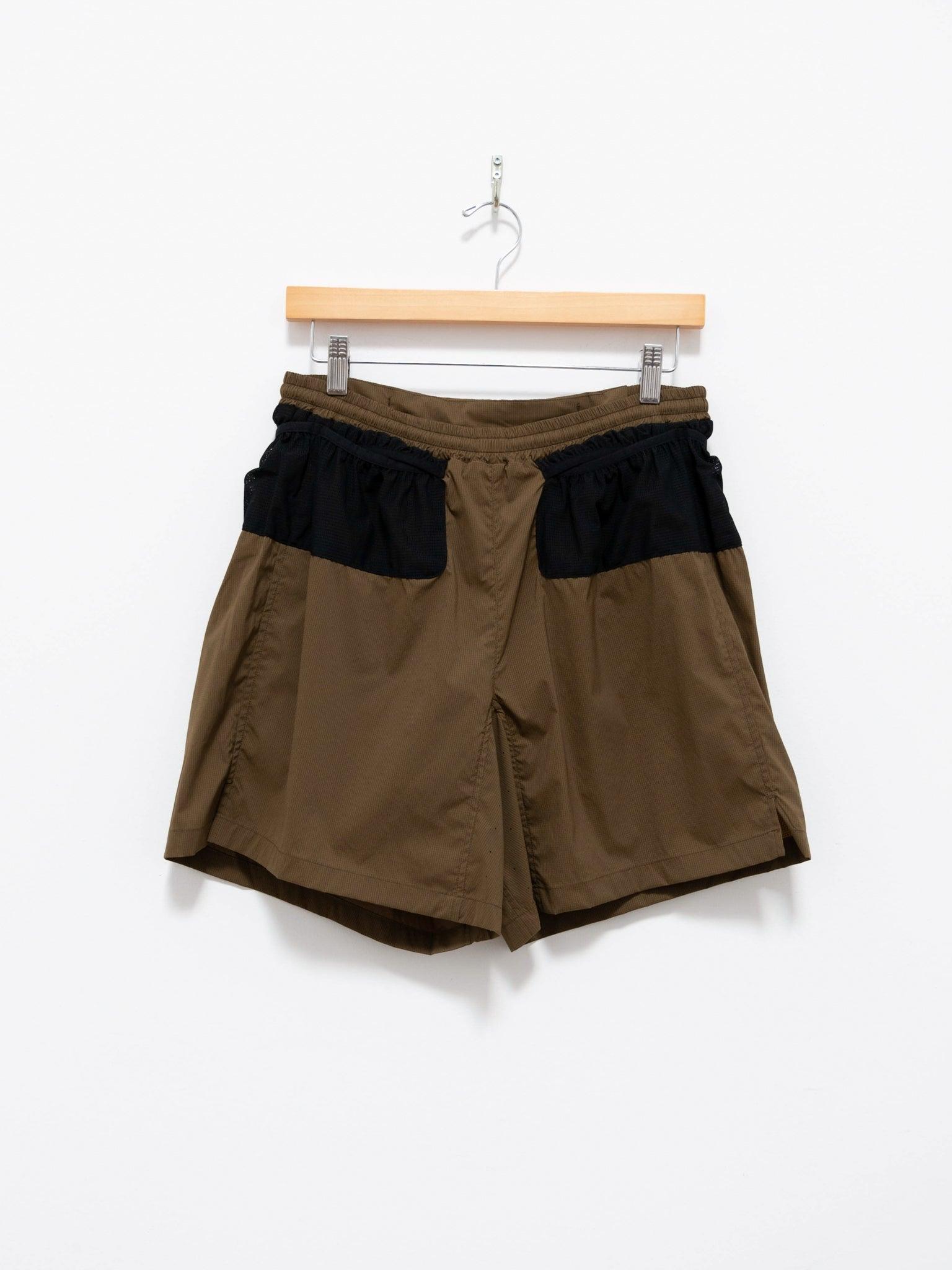 Namu Shop - CAYL Nylon Trail Shorts - Brown Khaki