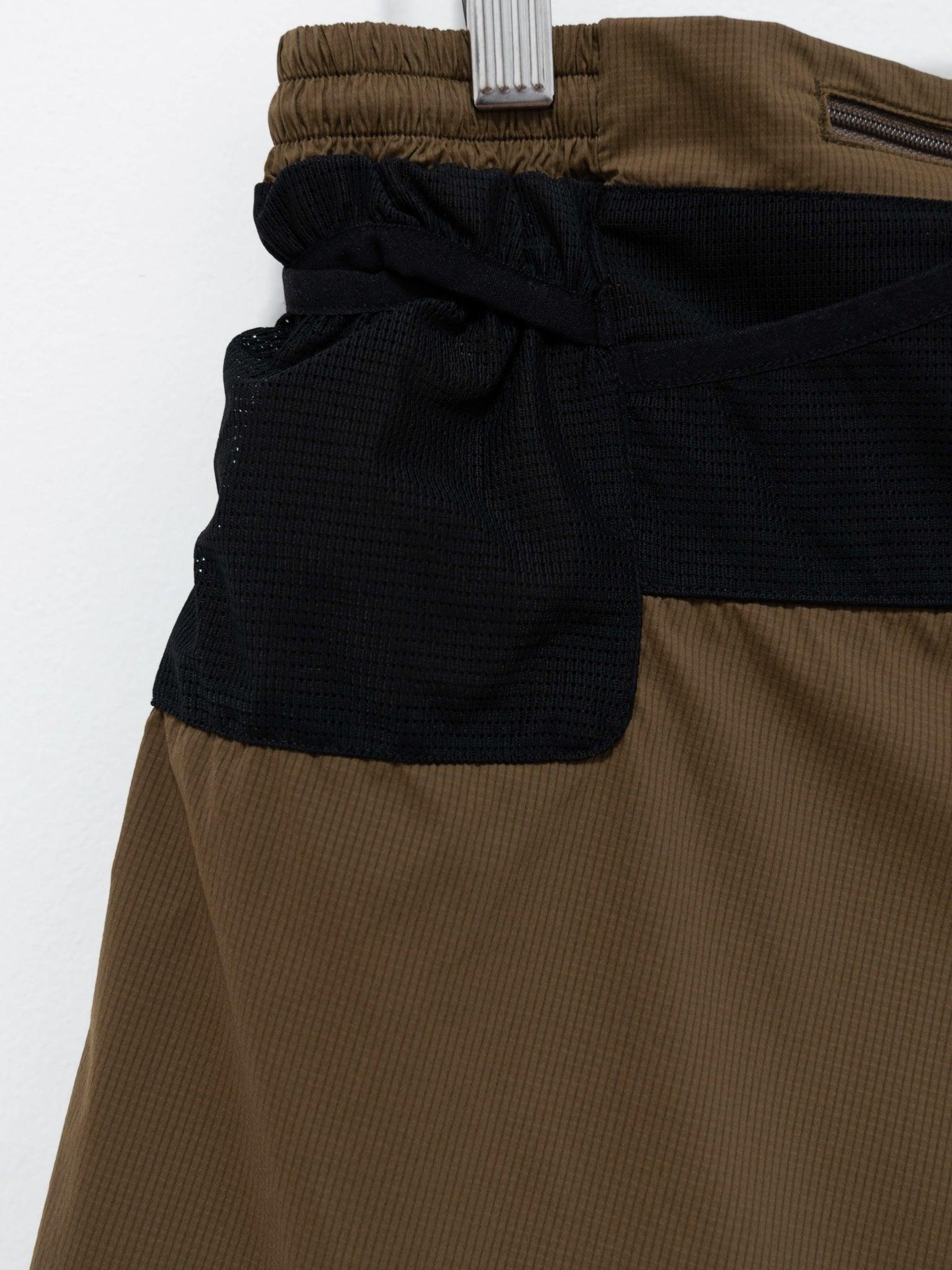 Namu Shop - CAYL Nylon Trail Shorts - Brown Khaki