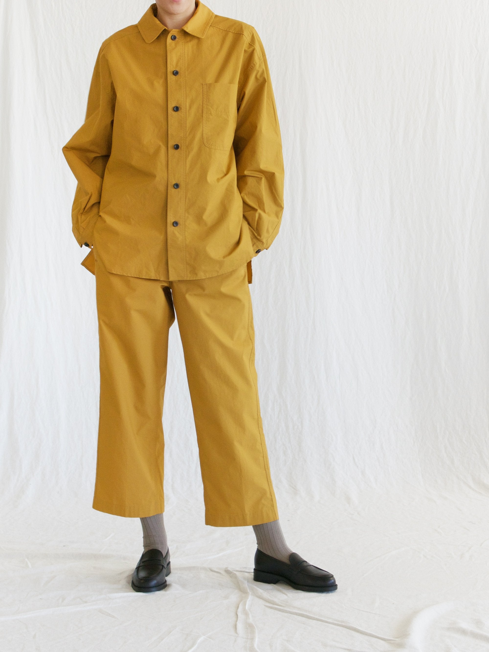 Namu Shop - Document Cotton Wide Pants