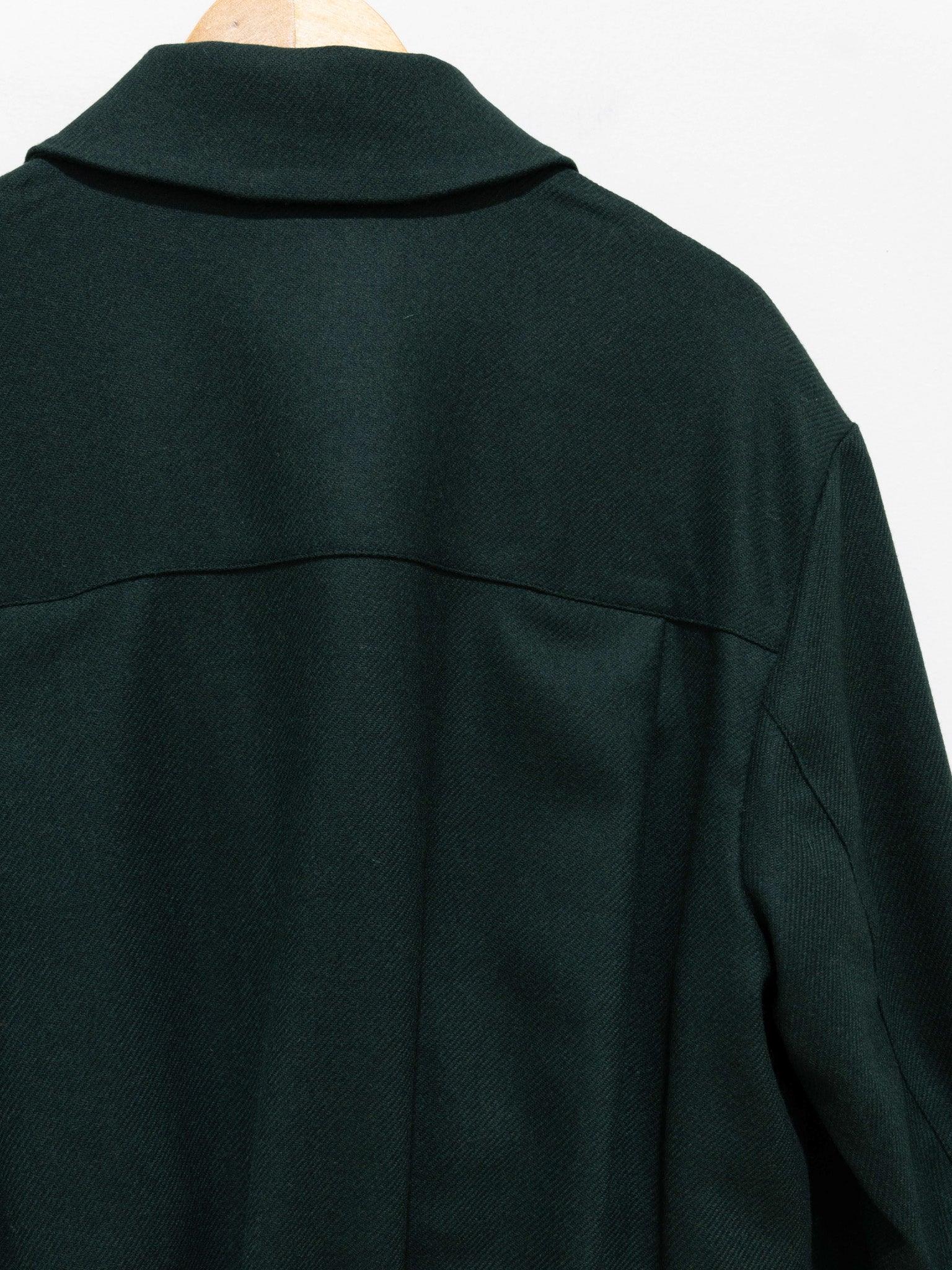 Namu Shop - Document English Wool CPO Jacket - Forest Green (restocked)