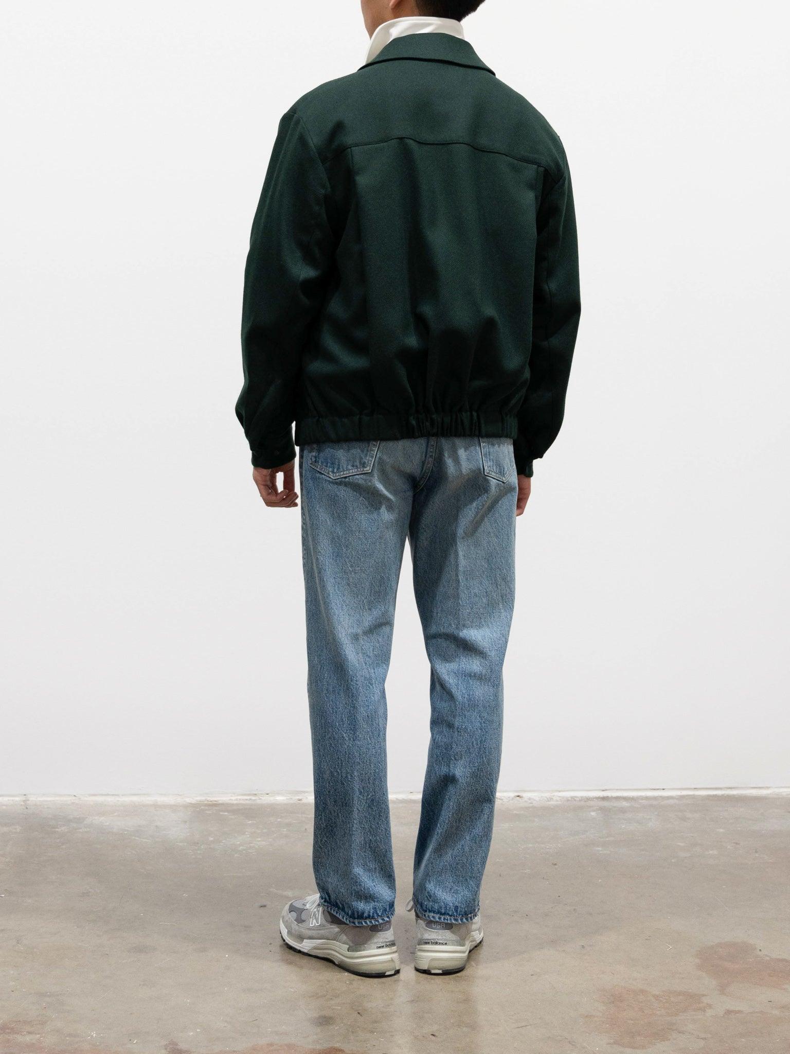 Namu Shop - Document English Wool CPO Jacket - Forest Green (restocked)