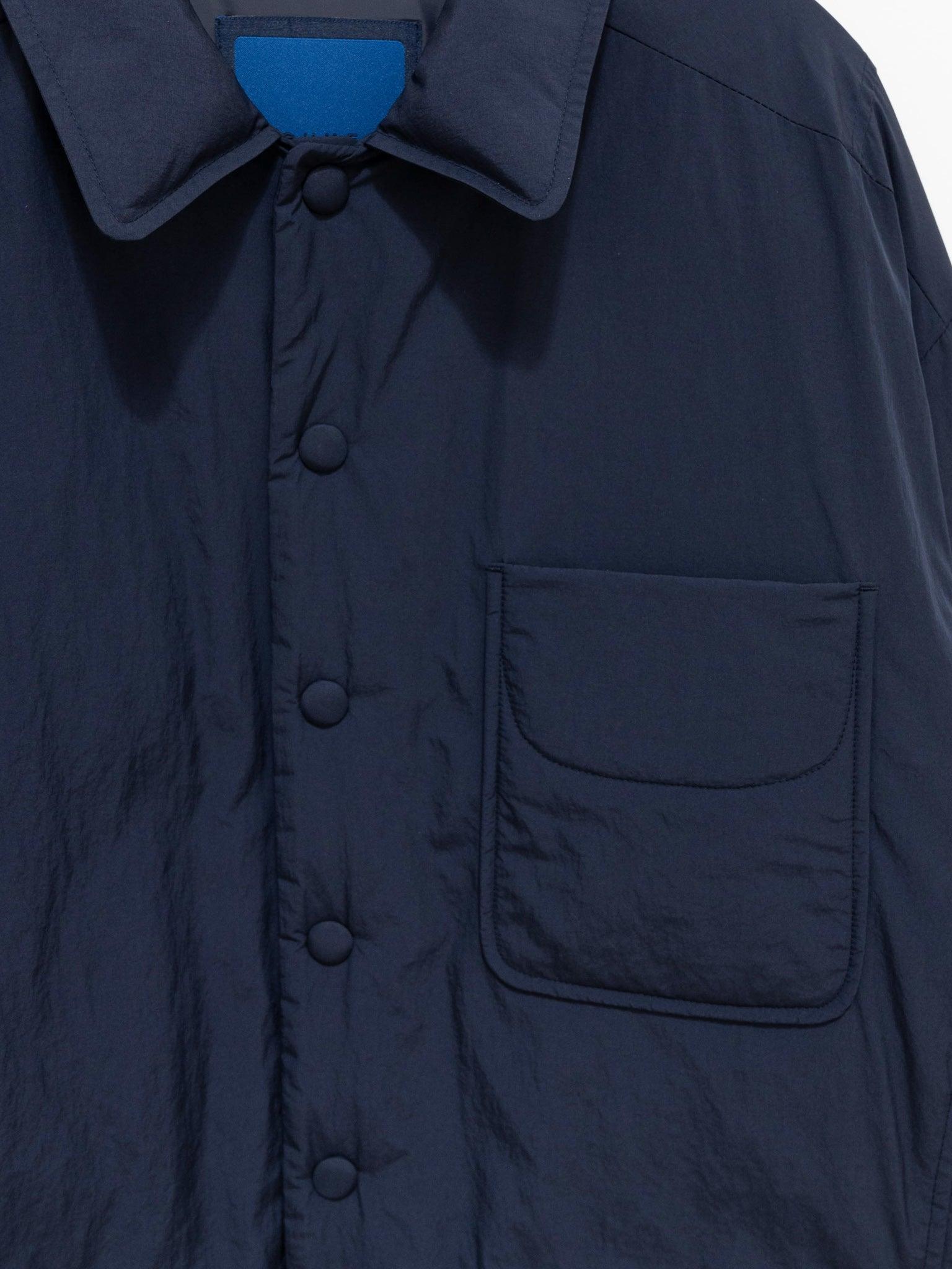 Namu Shop - Document Goosedown Shirting Jacket - Navy