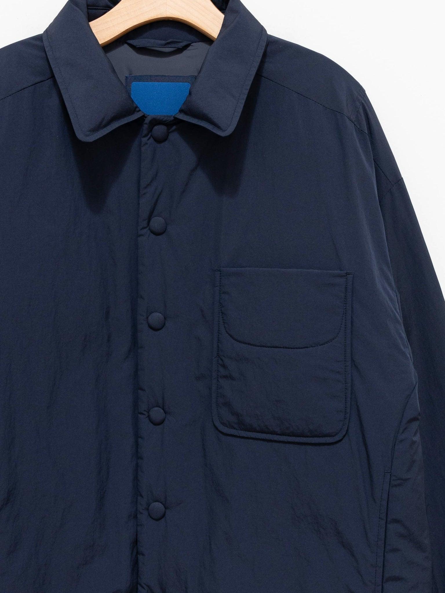 Namu Shop - Document Goosedown Shirting Jacket - Navy
