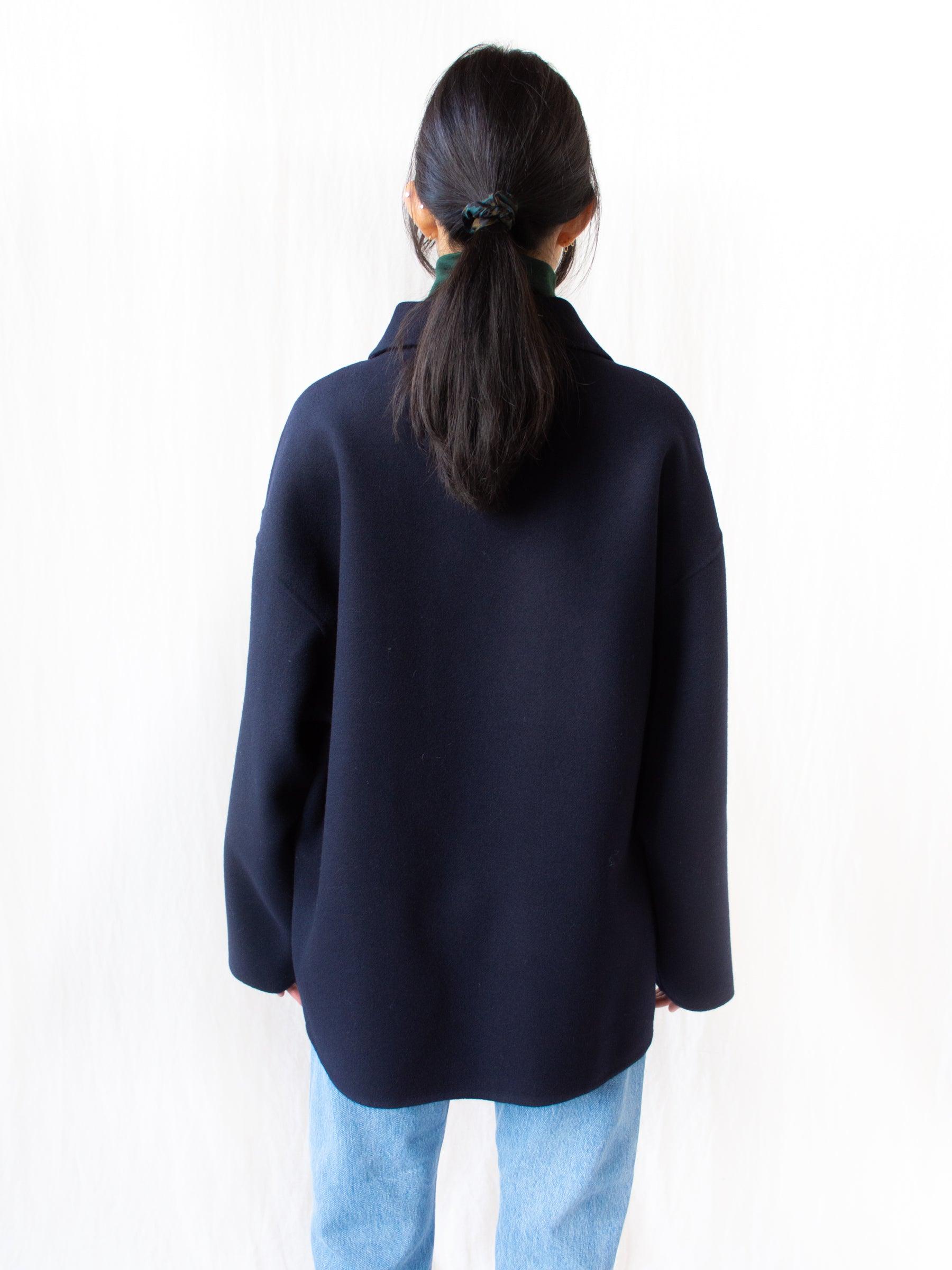 Namu Shop - Document Handmade Wool Smock Coat