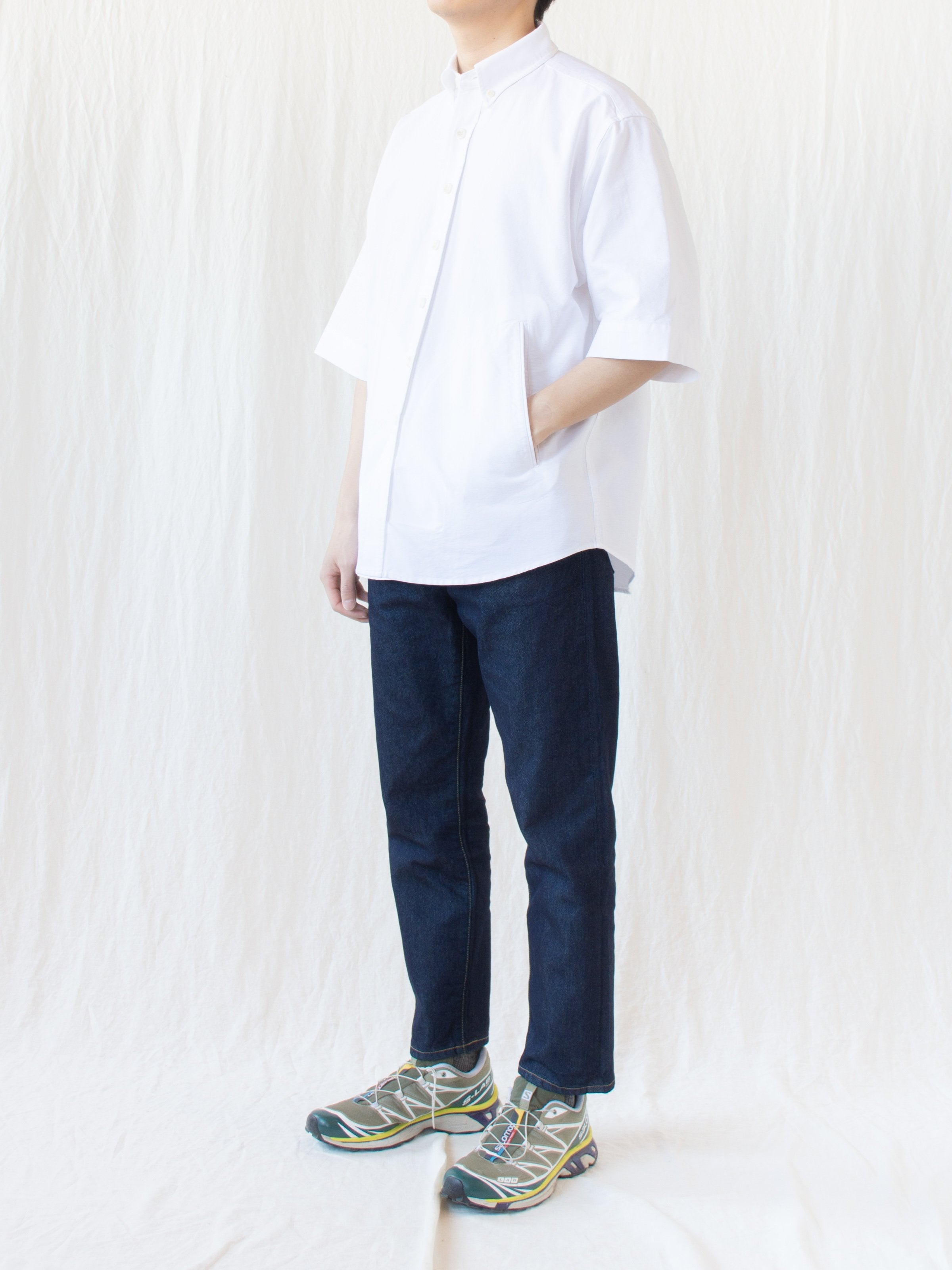 Namu Shop - Document Heavy Oxford Relaxed Button Down Shirt